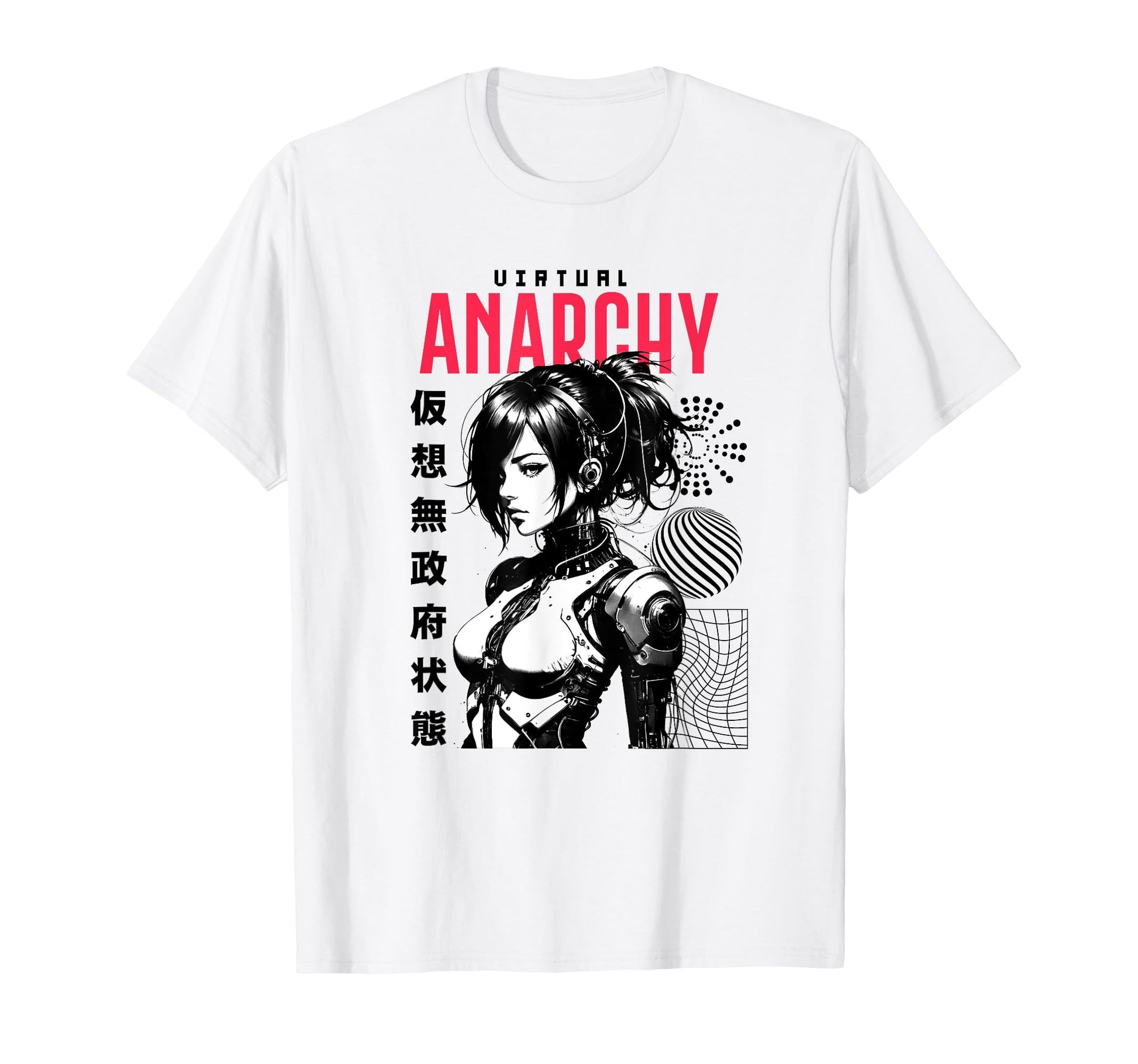 Japanese Anime Urban Cyber Vaporwave T-Shirt - Aesthetic Graphic Unisex - T-Shirt, Sweatshirt, Hoodie