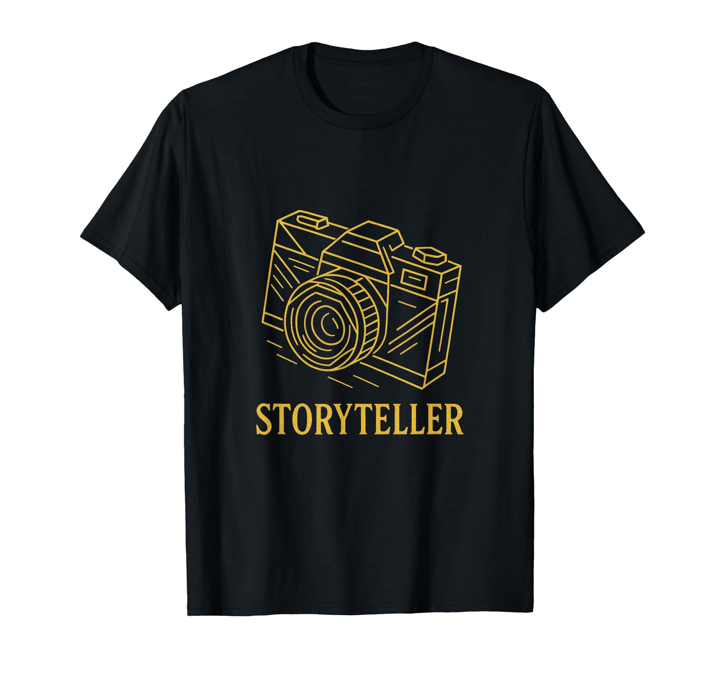 Storyteller Camera Art T-Shirt - Custom Art Print Unisex - T-Shirt, Sweatshirt, Hoodie