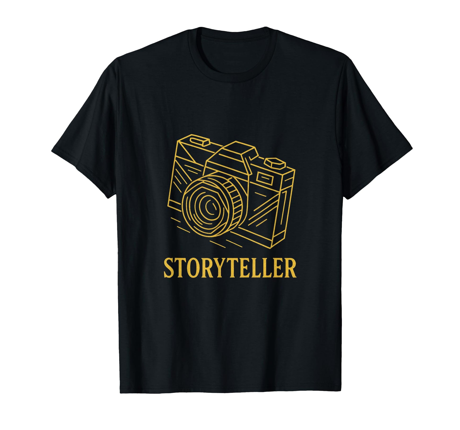 Storyteller Camera Art T-Shirt - Custom Art Print Unisex - T-Shirt, Sweatshirt, Hoodie