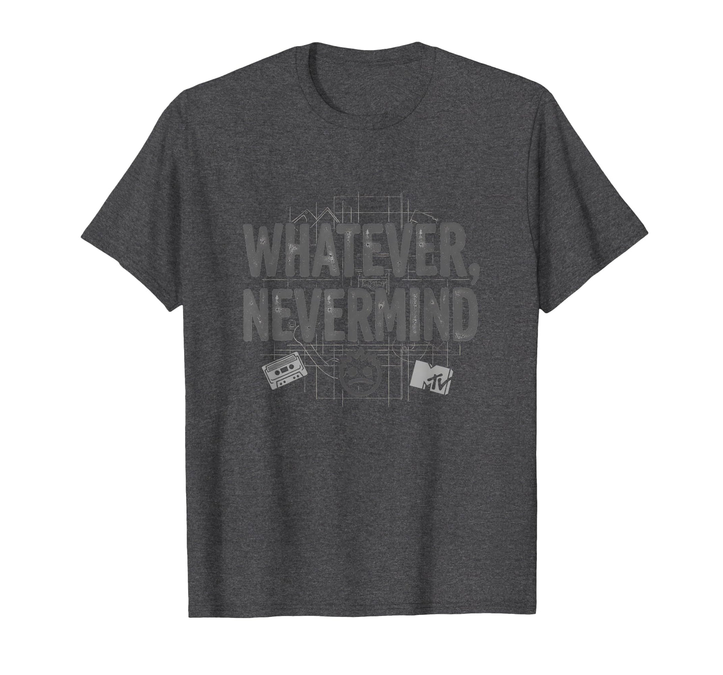 Whatever Nevermind Gen X T-Shirt - Casual Everyday Wear Men Women - T-Shirt, Sweatshirt, Hoodie