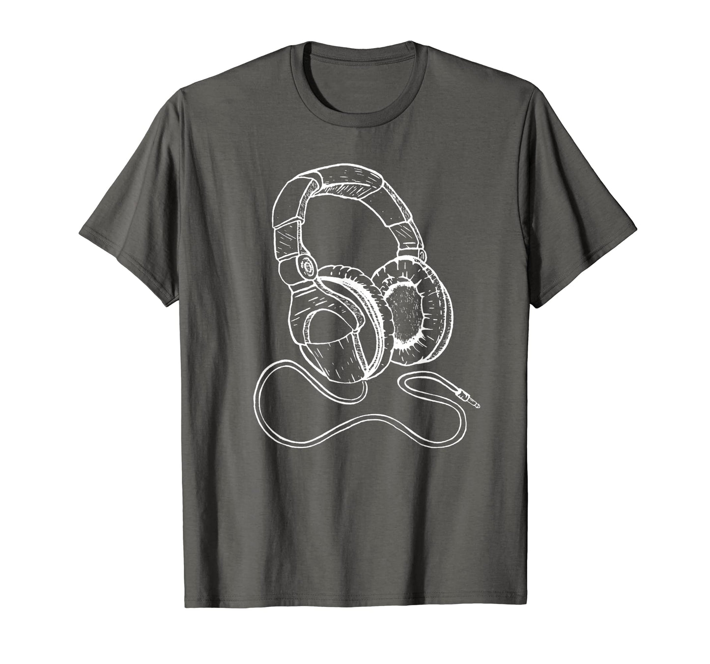Hip Hop Over Ear Headphones Old School T-Shirt - Unique Graphic for Adults - T-Shirt, Sweatshirt, Hoodie