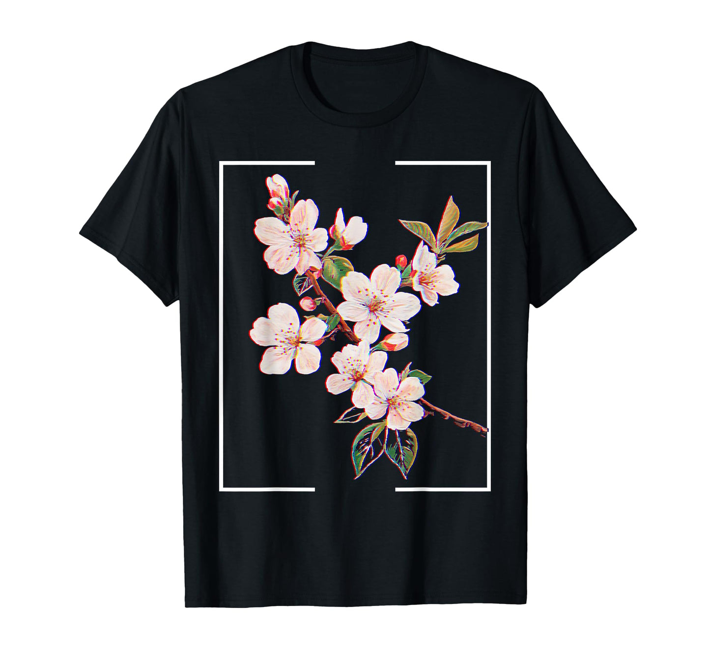 Cherry Blossom Japanese Aesthetic T-Shirt - Unique Graphic for Adults - T-Shirt, Sweatshirt, Hoodie