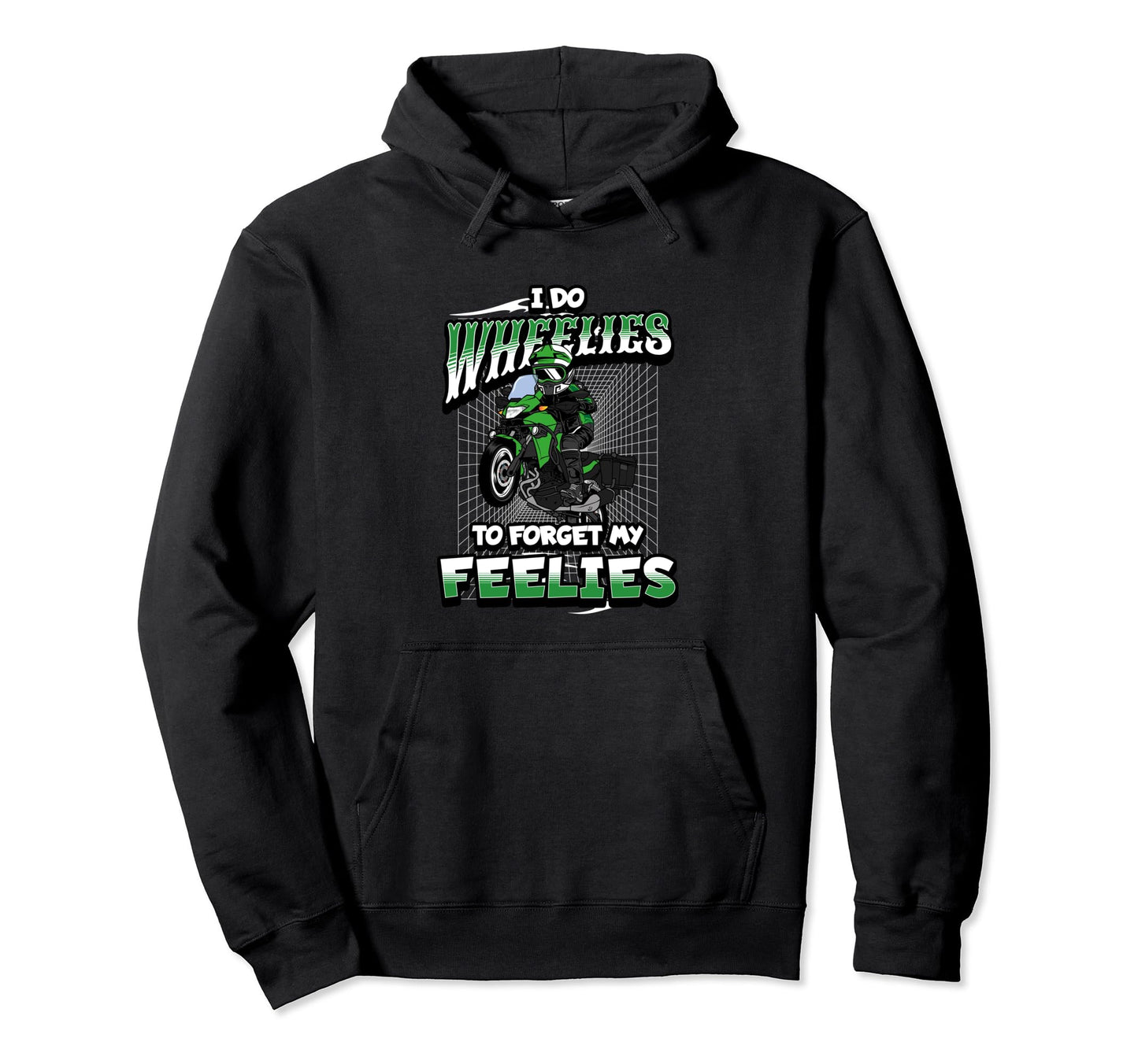 Biker Motorcycle Motorcycle Funny Hoodie - Streetwear Style Men Women - T-Shirt, Sweatshirt, Hoodie