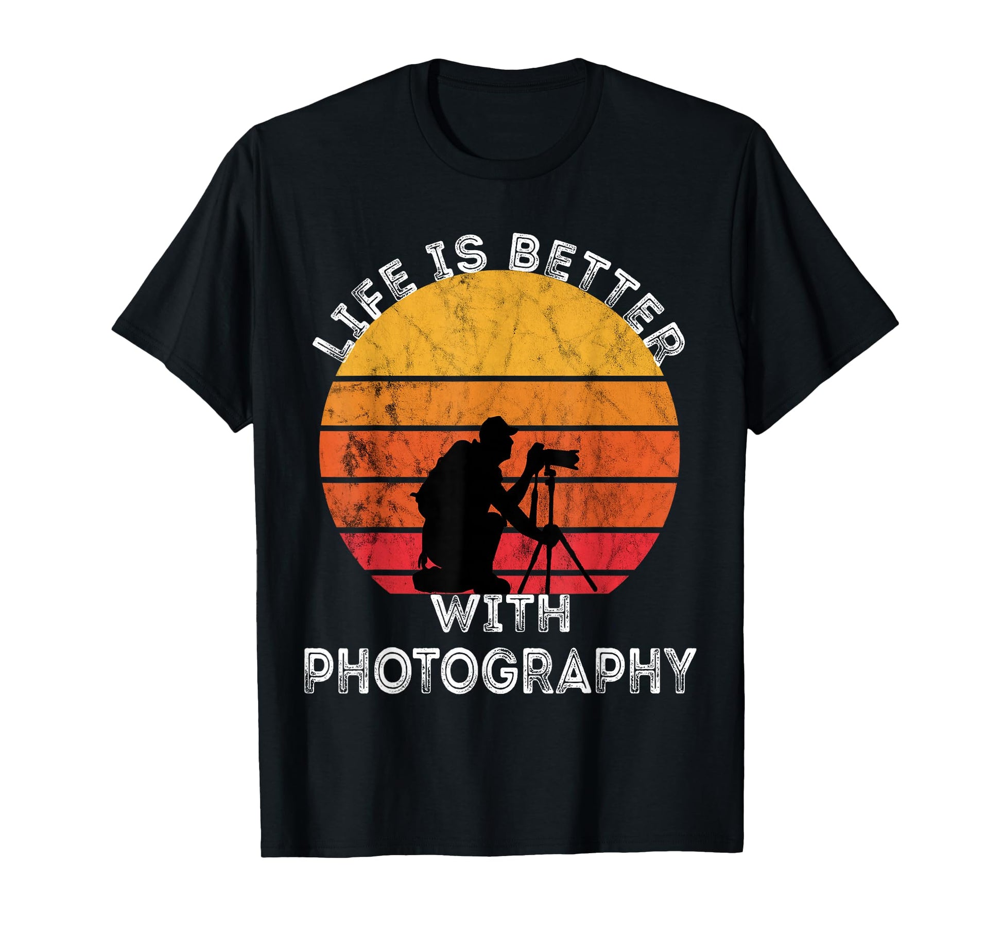 Photographer Camera Lover Photography T-Shirt - Streetwear Style Men Women - T-Shirt, Sweatshirt, Hoodie