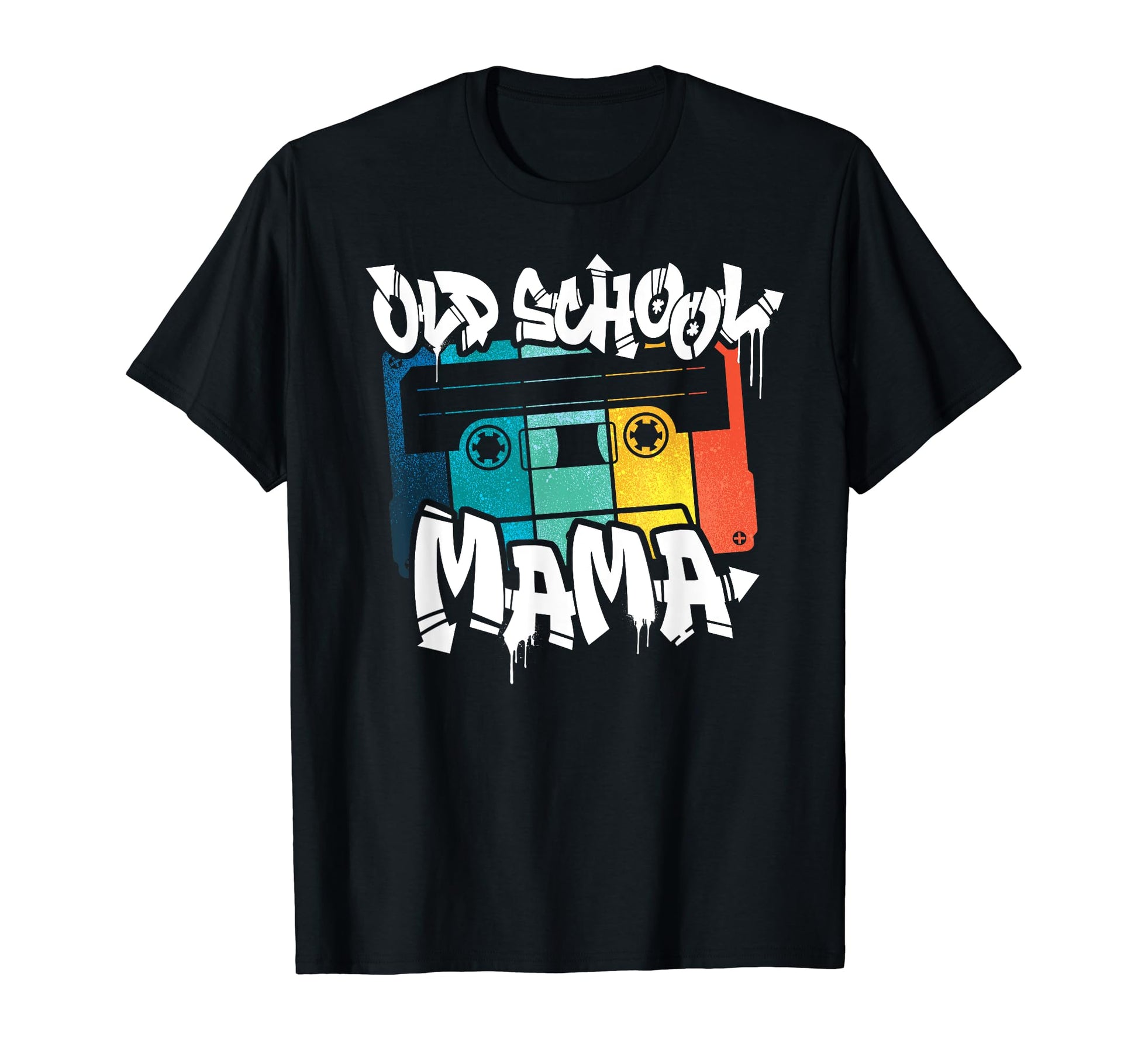 Old School Mama 80S 90S Graffiti T-Shirt - Minimalist Print Men Women - T-Shirt, Sweatshirt, Hoodie