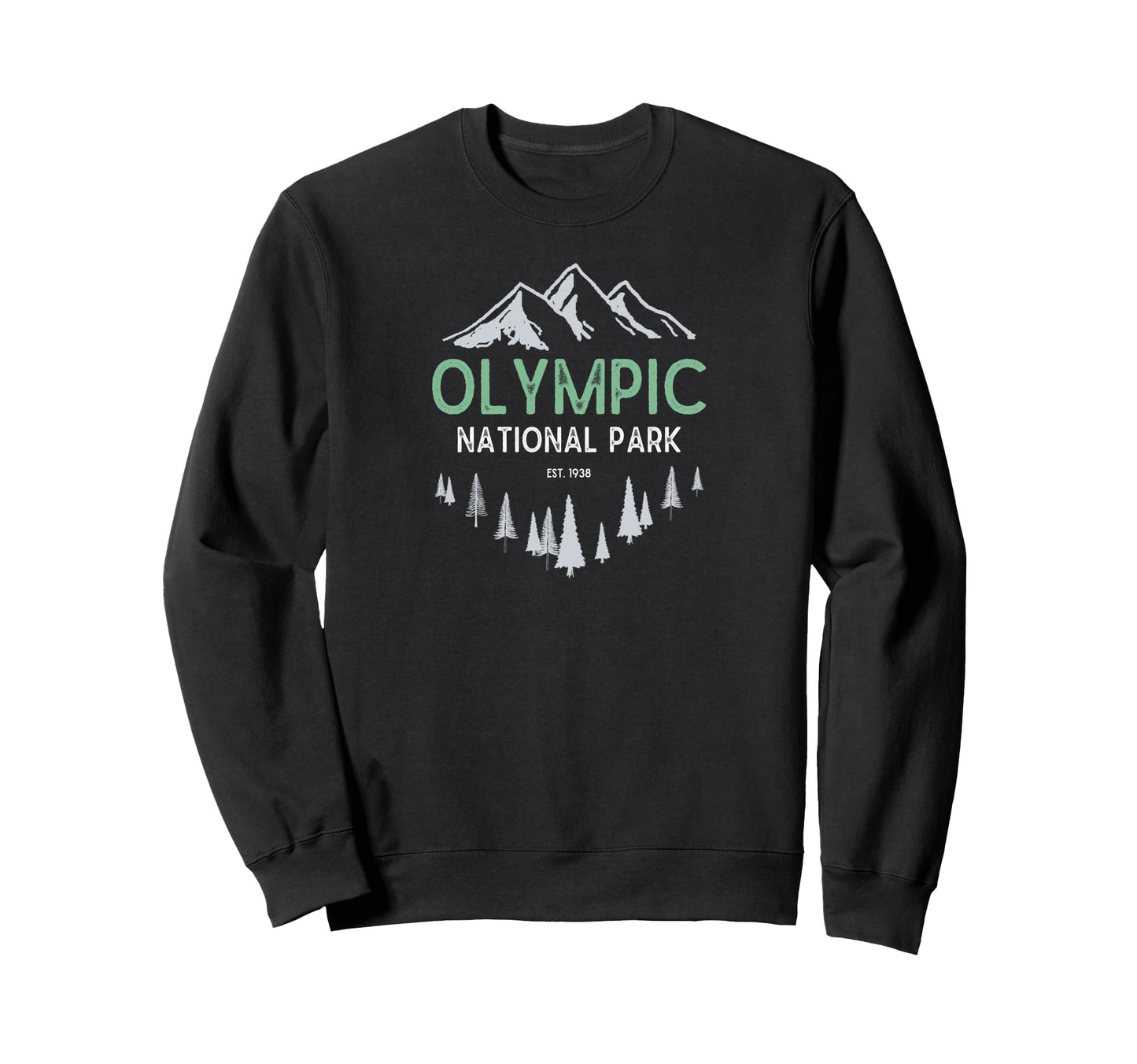 Olympic National Park National Sweatshirt - Novelty Apparel for Adults - T-Shirt, Sweatshirt, Hoodie