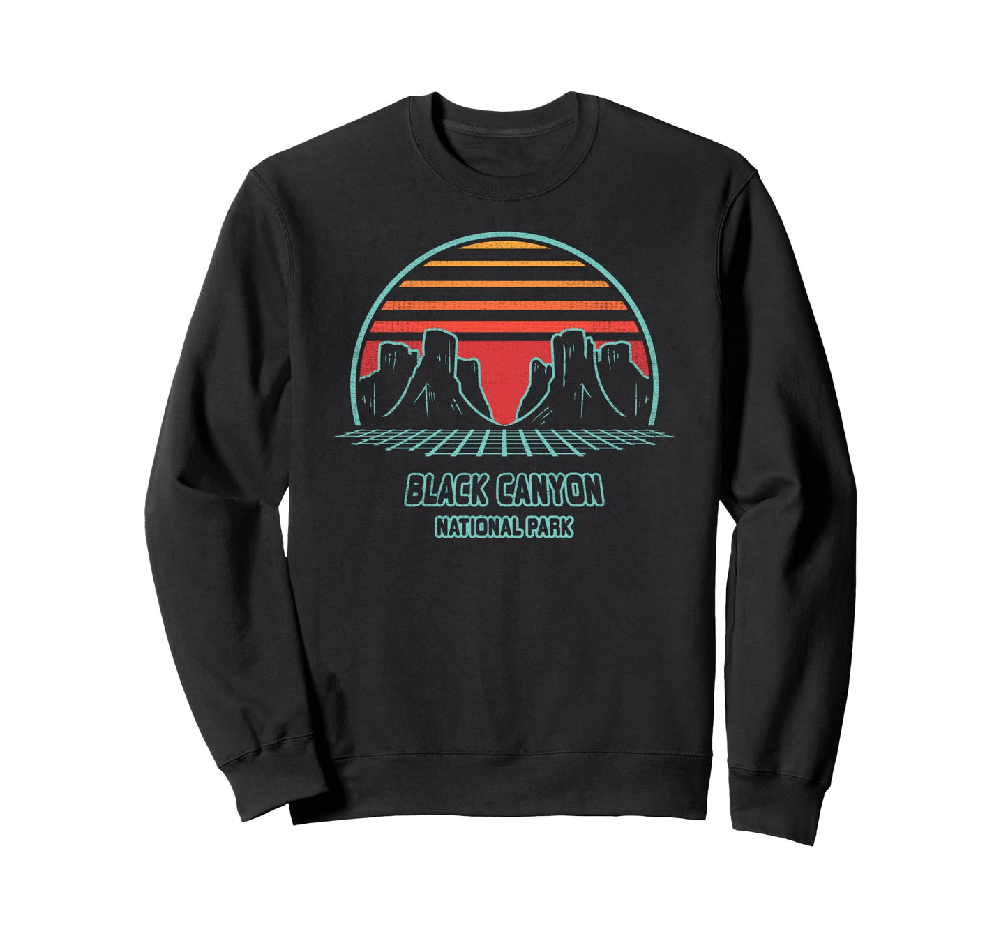 Black Canyon Gunnison National Sweatshirt - Fun Novelty Design Men Women - T-Shirt, Sweatshirt, Hoodie