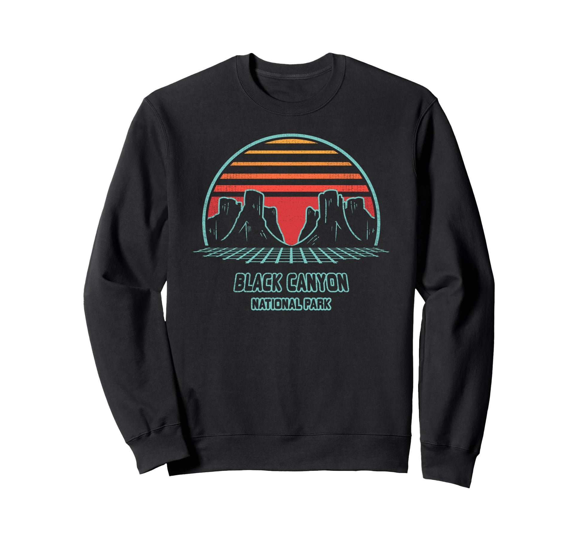 Black Canyon Gunnison National Sweatshirt - Fun Novelty Design Men Women - T-Shirt, Sweatshirt, Hoodie