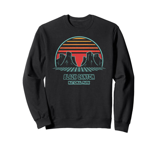 Black Canyon Gunnison National Sweatshirt - Fun Novelty Design Men Women - T-Shirt, Sweatshirt, Hoodie