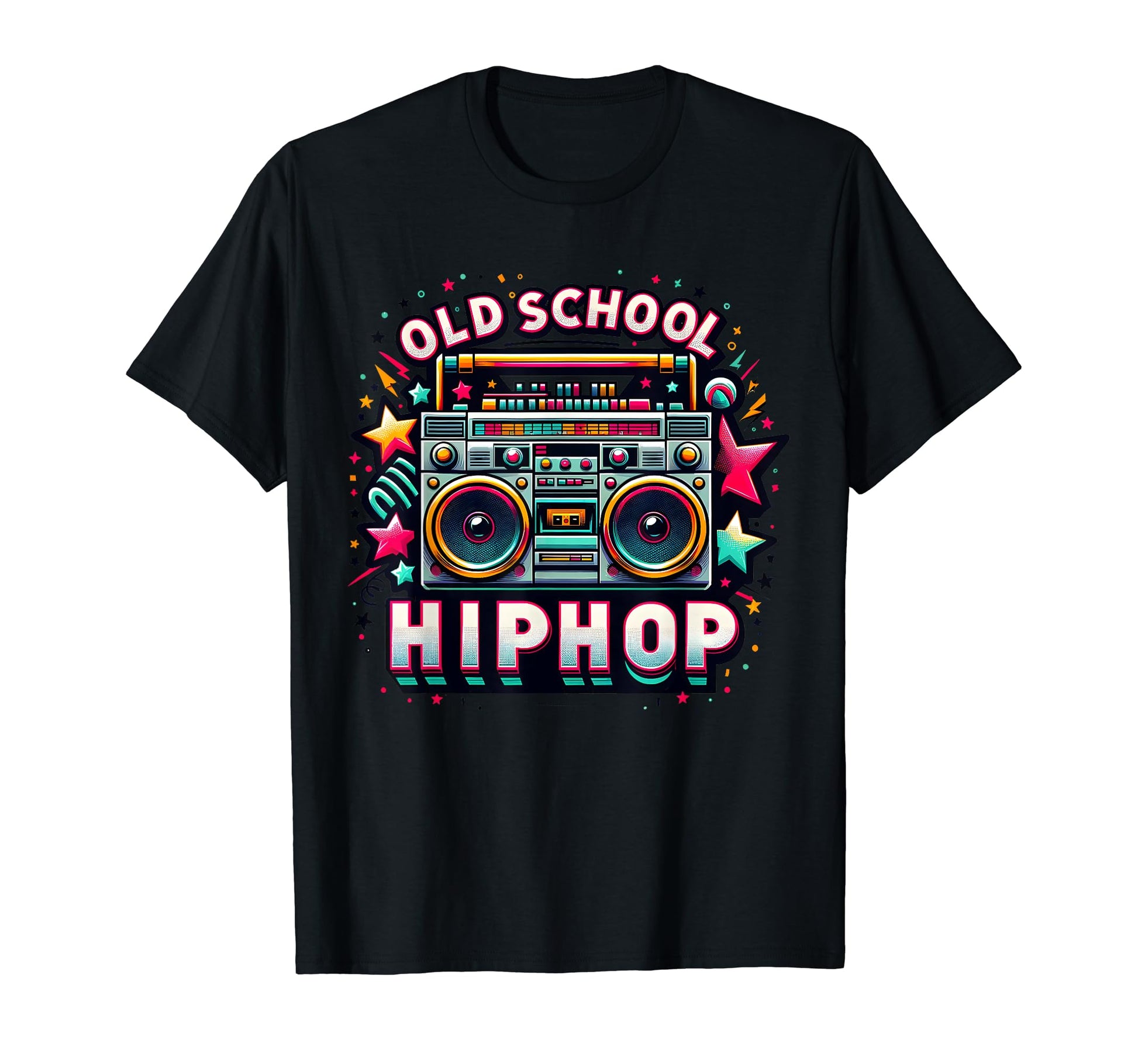 Oldschool Hip Hop 80S 90S Graffiti T-Shirt - Novelty Apparel for Adults - T-Shirt, Sweatshirt, Hoodie