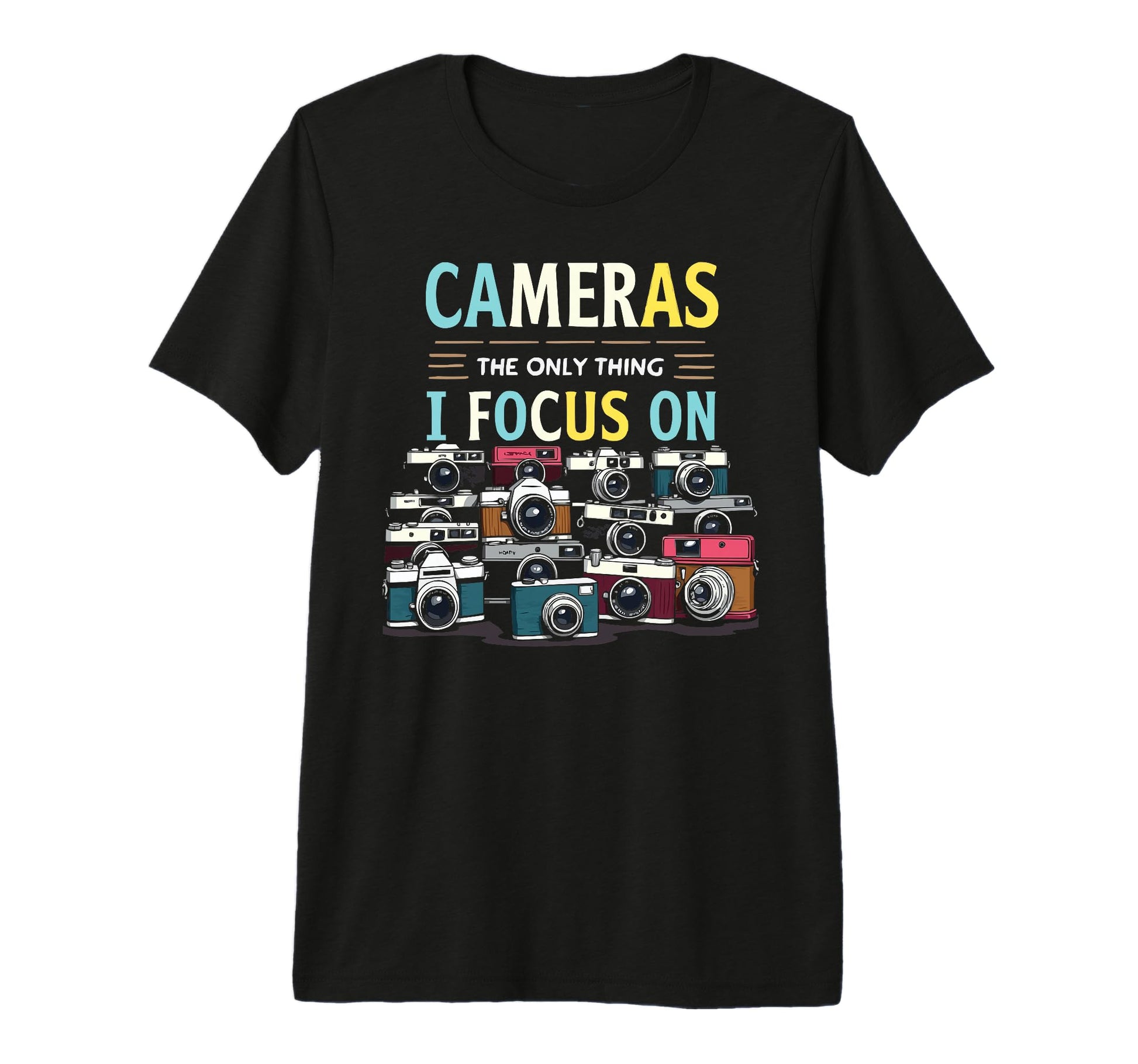 Camera Collector Cameraman T-Shirt - Streetwear Style for Adults - T-Shirt, Sweatshirt, Hoodie