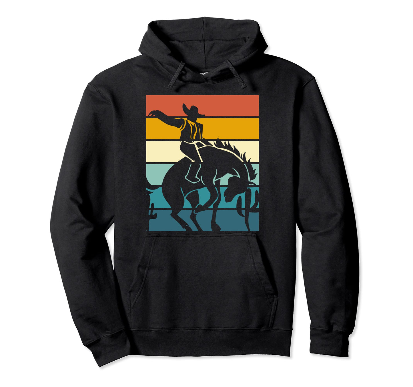 Horseback Riding Western Country Hoodie - Streetwear Style for Adults - T-Shirt, Sweatshirt, Hoodie