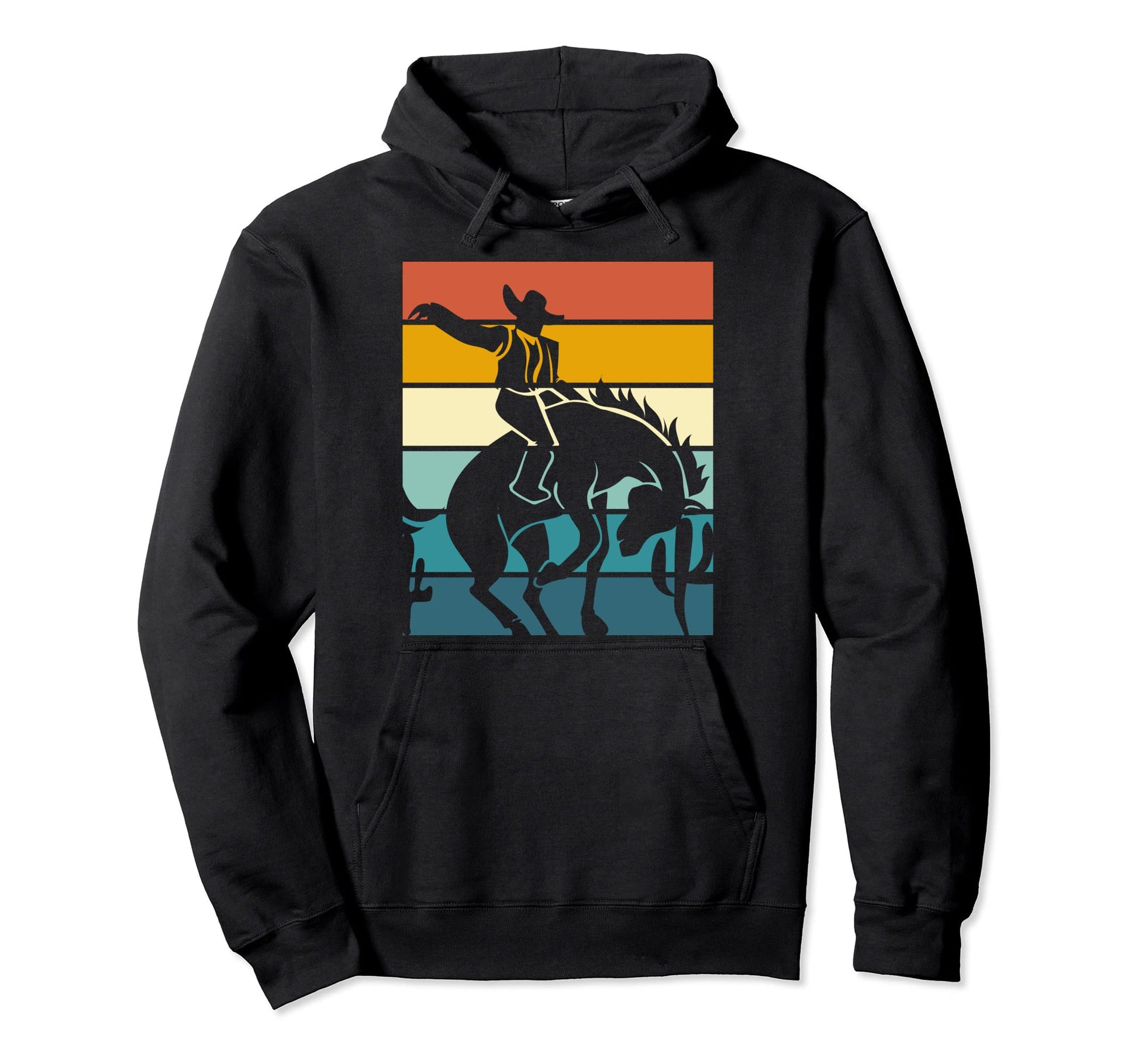 Horseback Riding Western Country Hoodie - Streetwear Style for Adults - T-Shirt, Sweatshirt, Hoodie