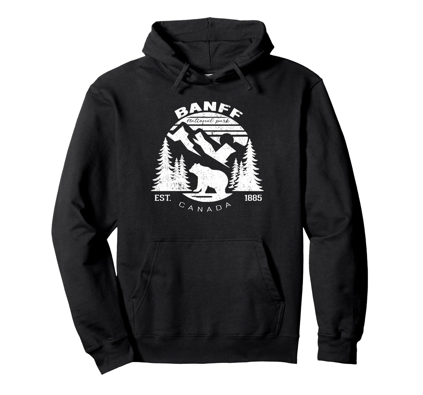 Banff National Park Canada Souvenir Hoodie - Aesthetic Graphic for Adults - T-Shirt, Sweatshirt, Hoodie