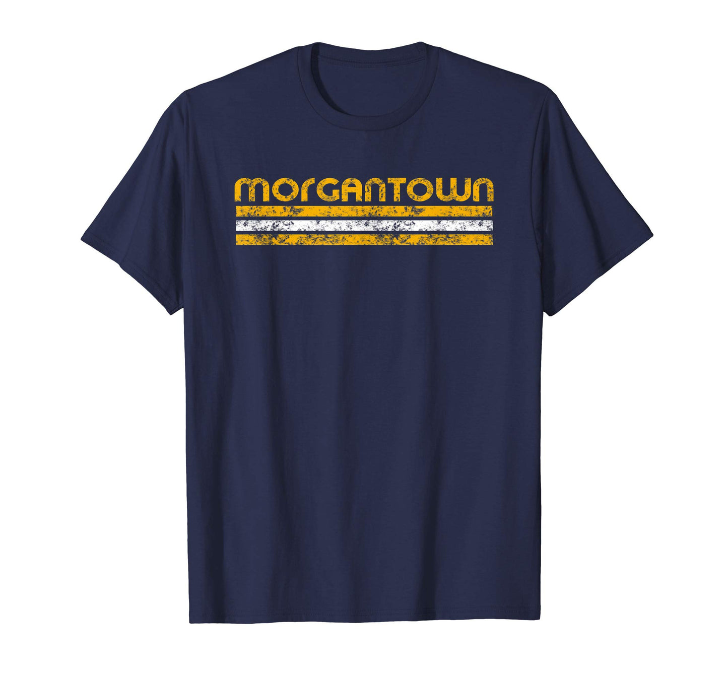 Morgantown West Virginia Throwback T-Shirt - Novelty Apparel Men Women - T-Shirt, Sweatshirt, Hoodie