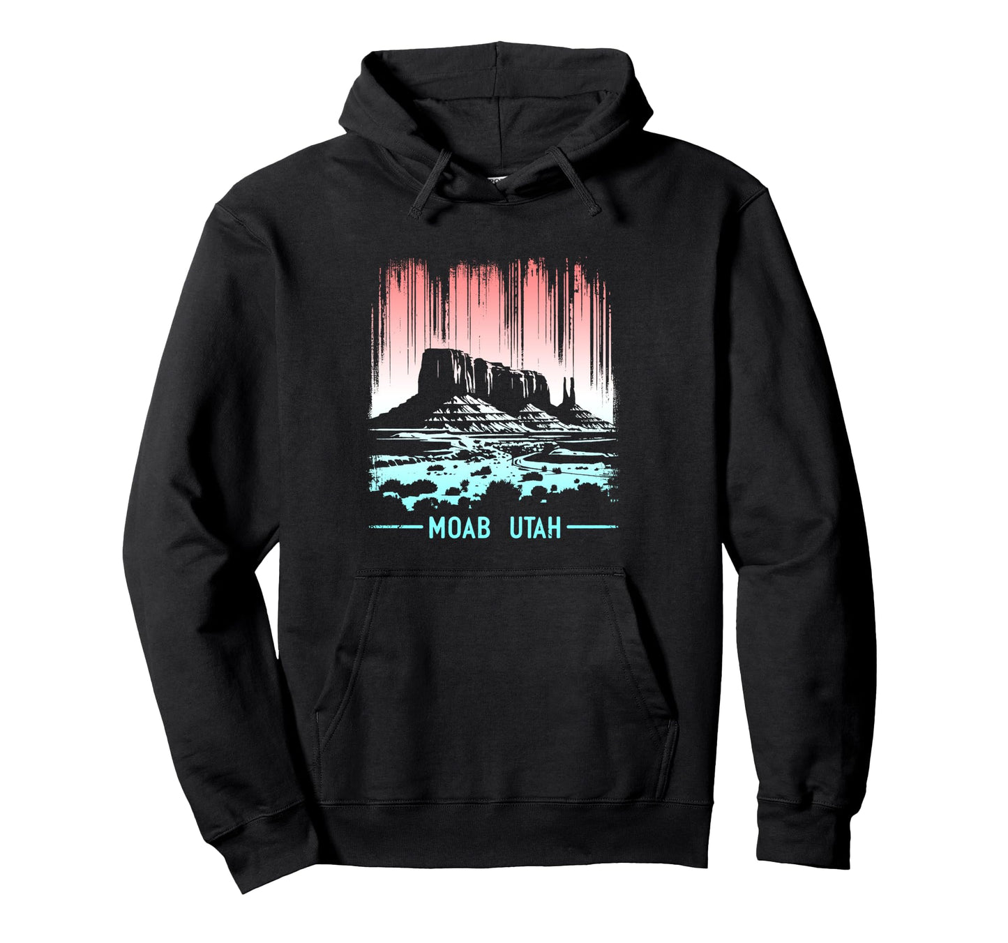 Moab Utah Usa Souvenir National Park Hoodie - Fun Novelty Design Unisex - T-Shirt, Sweatshirt, Hoodie