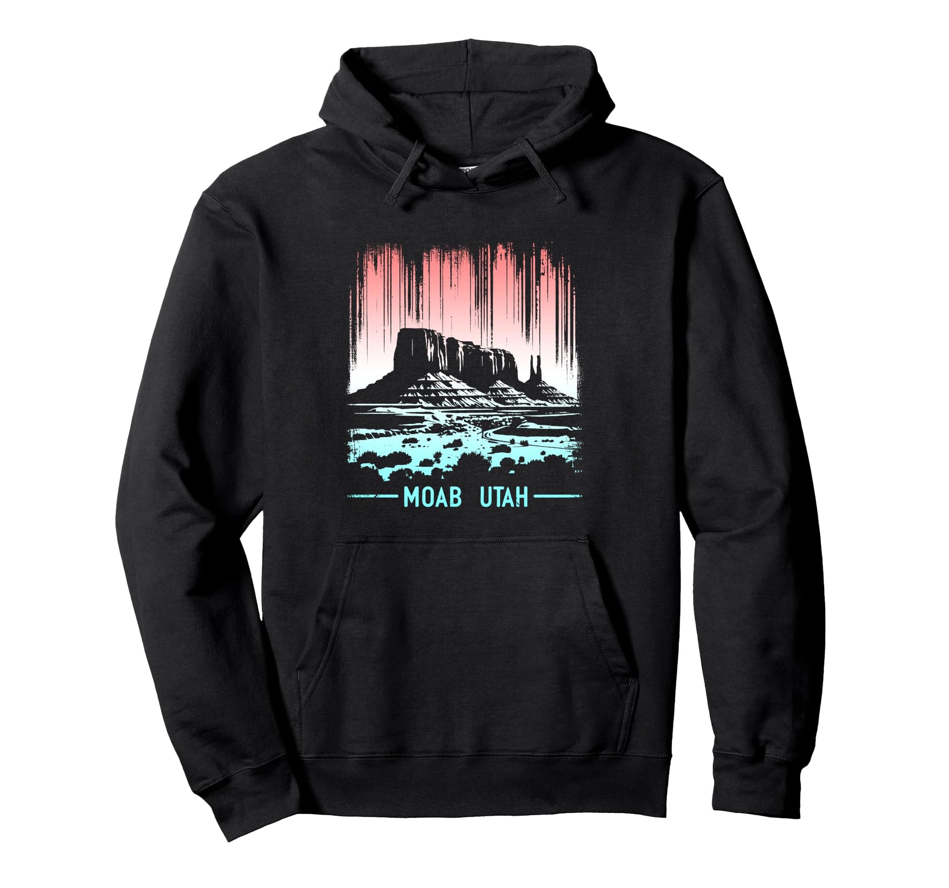 Moab Utah Usa Souvenir National Park Hoodie - Fun Novelty Design Unisex - T-Shirt, Sweatshirt, Hoodie