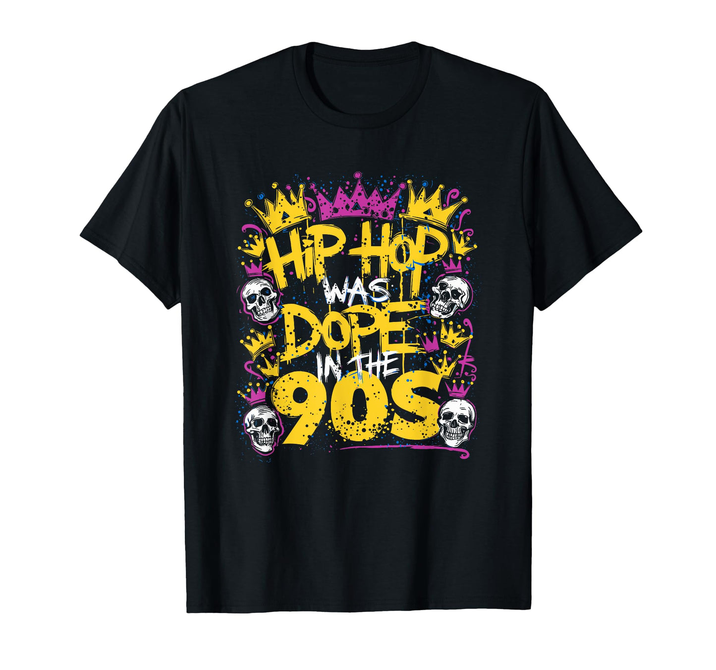 Old School Hip Hop 90S Rap Legends T-Shirt - Fun Novelty Design Unisex - T-Shirt, Sweatshirt, Hoodie