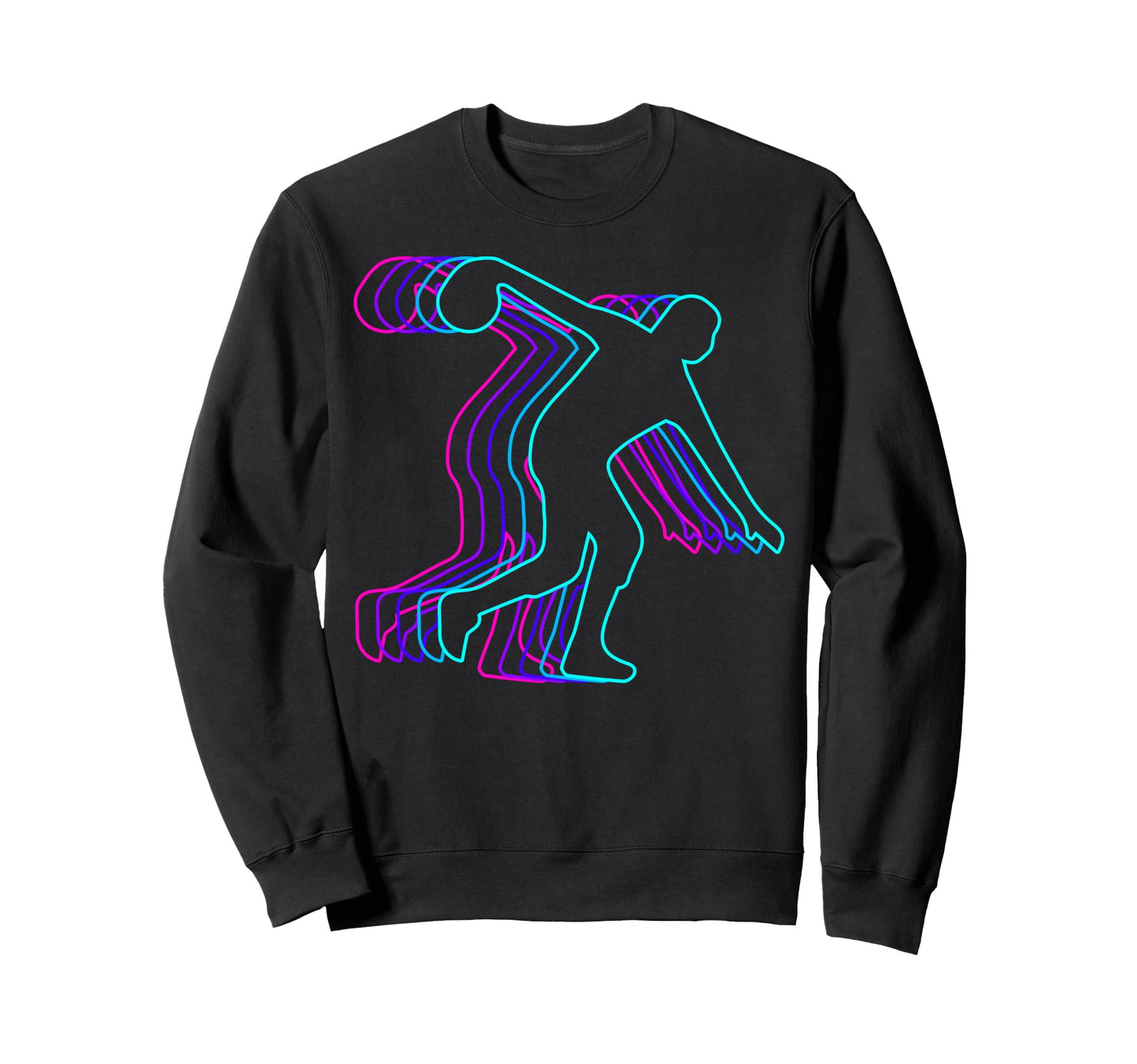 Bowling Bowler Team Coach Vaporwave Sweatshirt - Novelty Apparel for Adults - T-Shirt, Sweatshirt, Hoodie