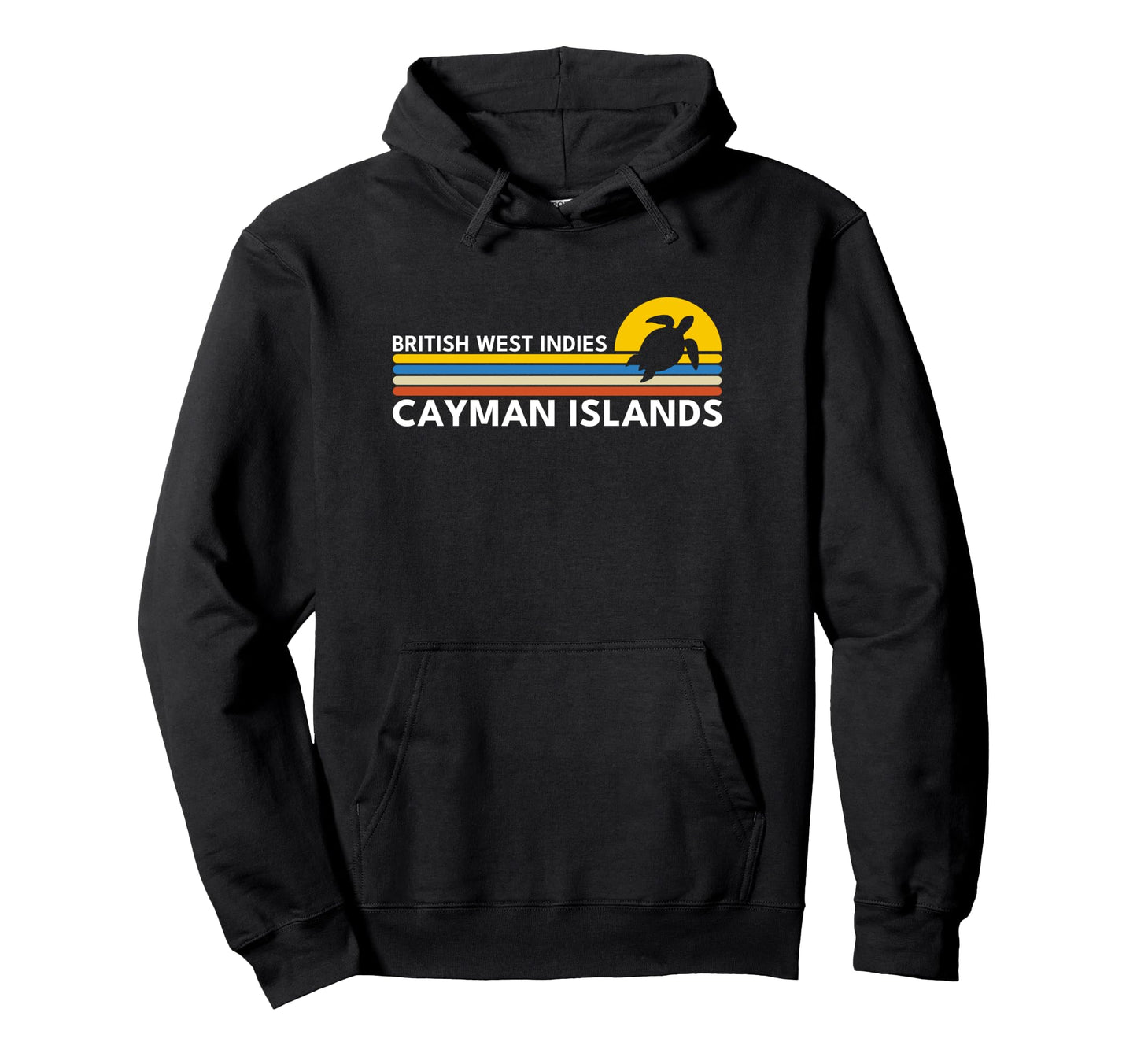 Cayman Islands British West Indies Hoodie - Streetwear Style Men Women - T-Shirt, Sweatshirt, Hoodie