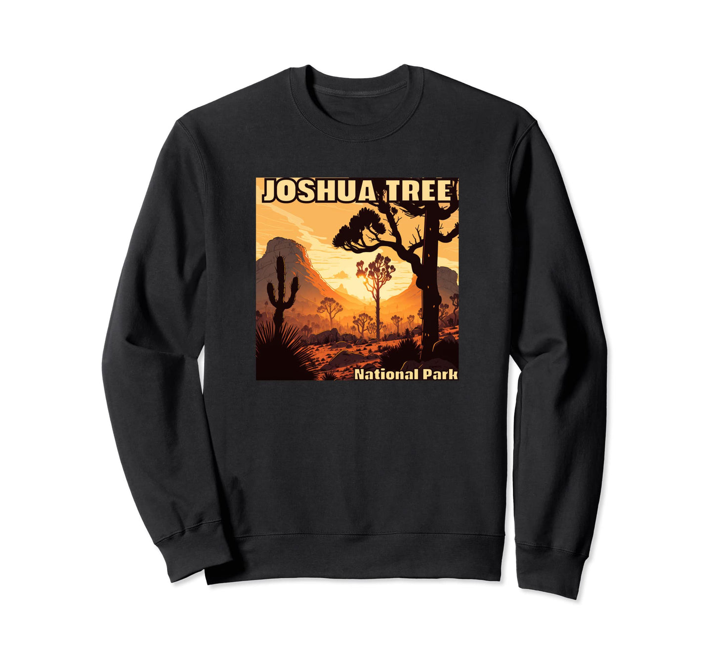 Joshua Tree National Park Desert Sweatshirt - Unique Graphic Men Women - T-Shirt, Sweatshirt, Hoodie
