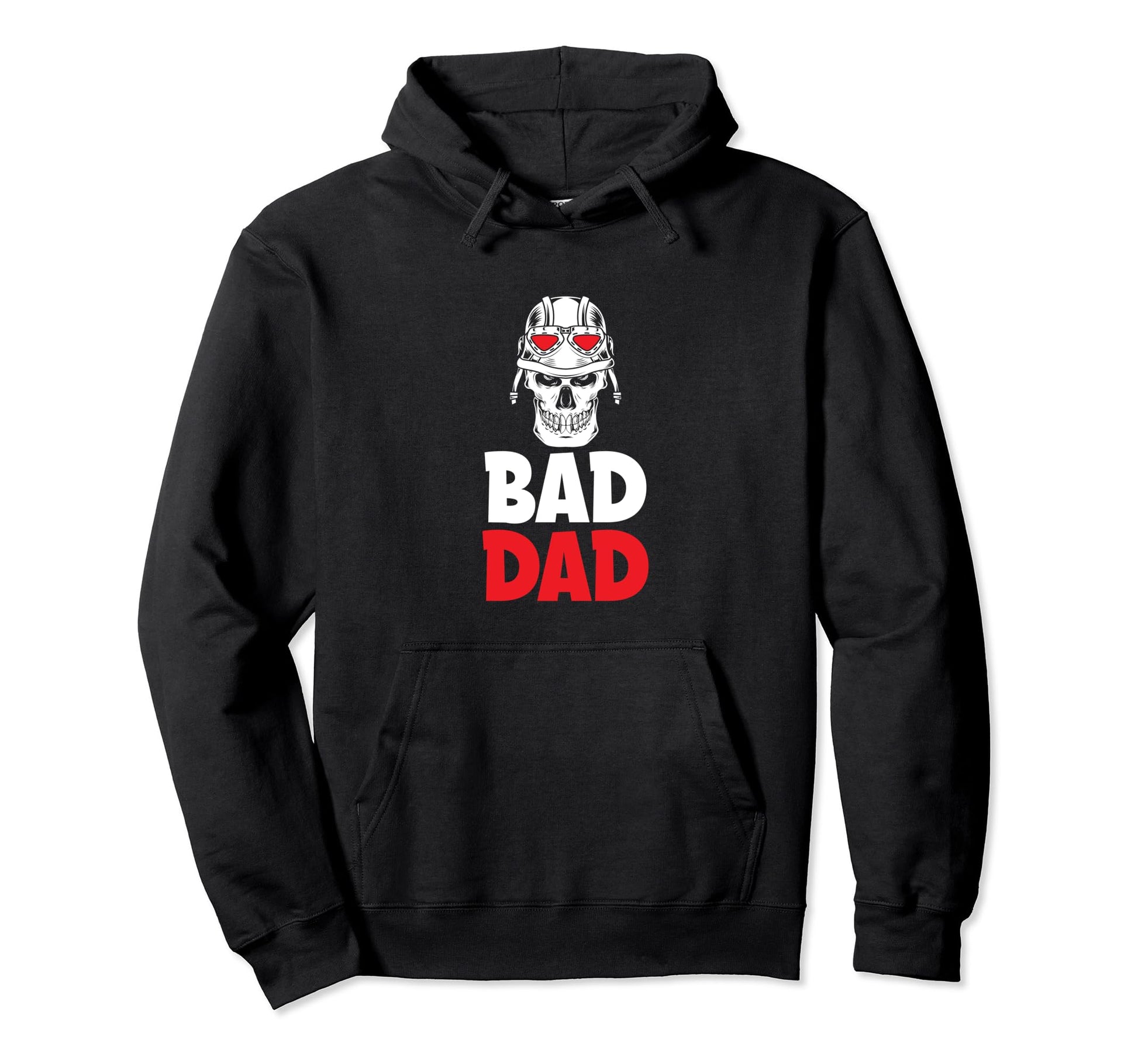 Bad Dad Motorcycle Lover Motorcycle Hoodie - Trendy Graphic Men Women - T-Shirt, Sweatshirt, Hoodie