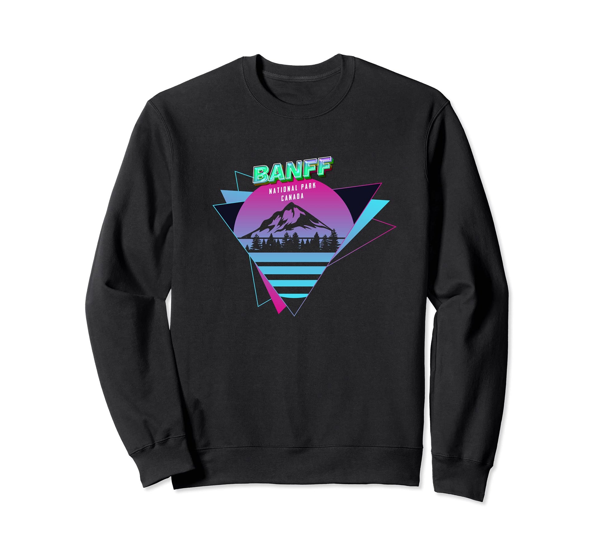 Banff Canadian National Park Souvenir Sweatshirt - Unique Graphic Men Women - T-Shirt, Sweatshirt, Hoodie