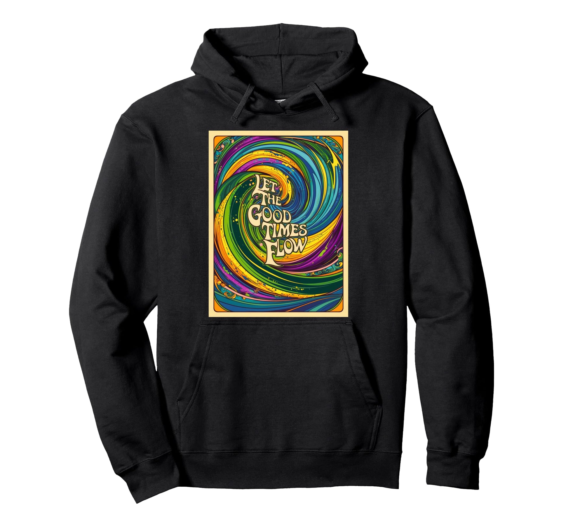Psychedelic Vaporwave Aesthetic Hoodie - Casual Everyday Wear Men Women - T-Shirt, Sweatshirt, Hoodie