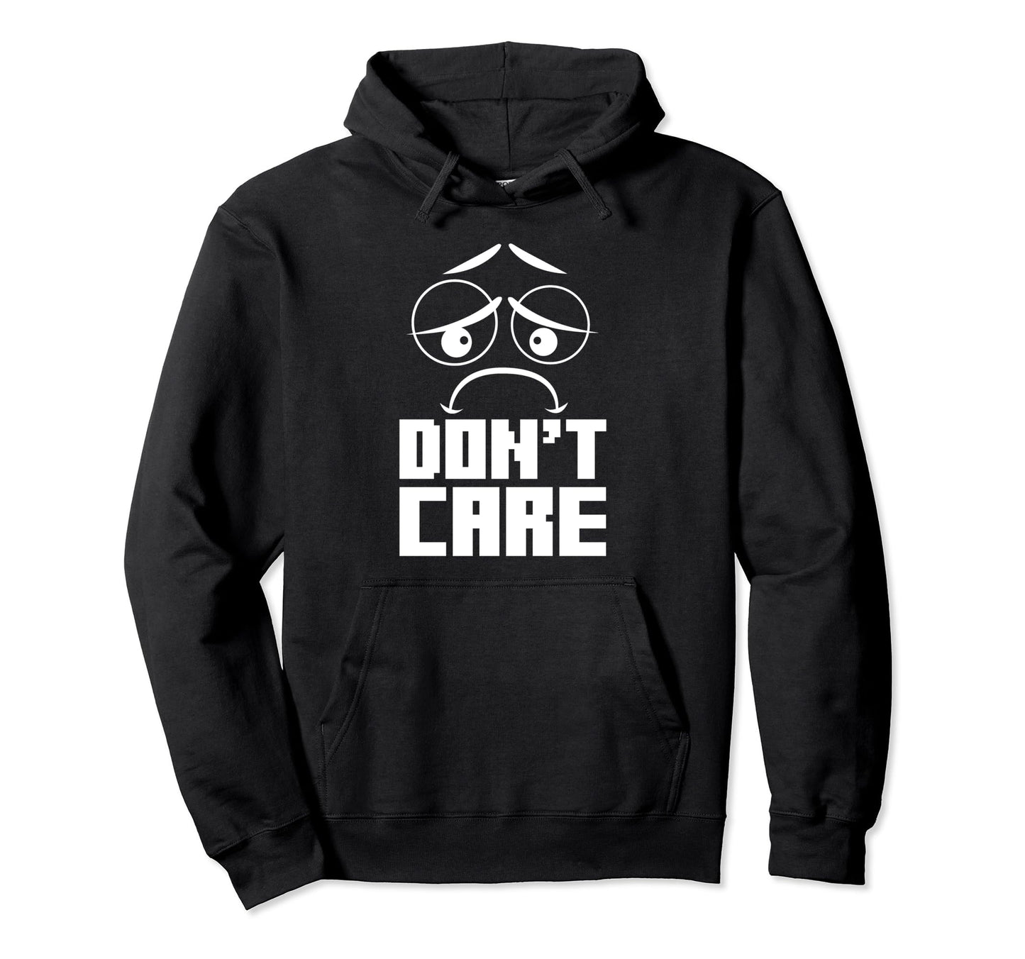 Dont Care Aesthetic Vaporwave Hoodie - Unique Graphic Men Women - T-Shirt, Sweatshirt, Hoodie