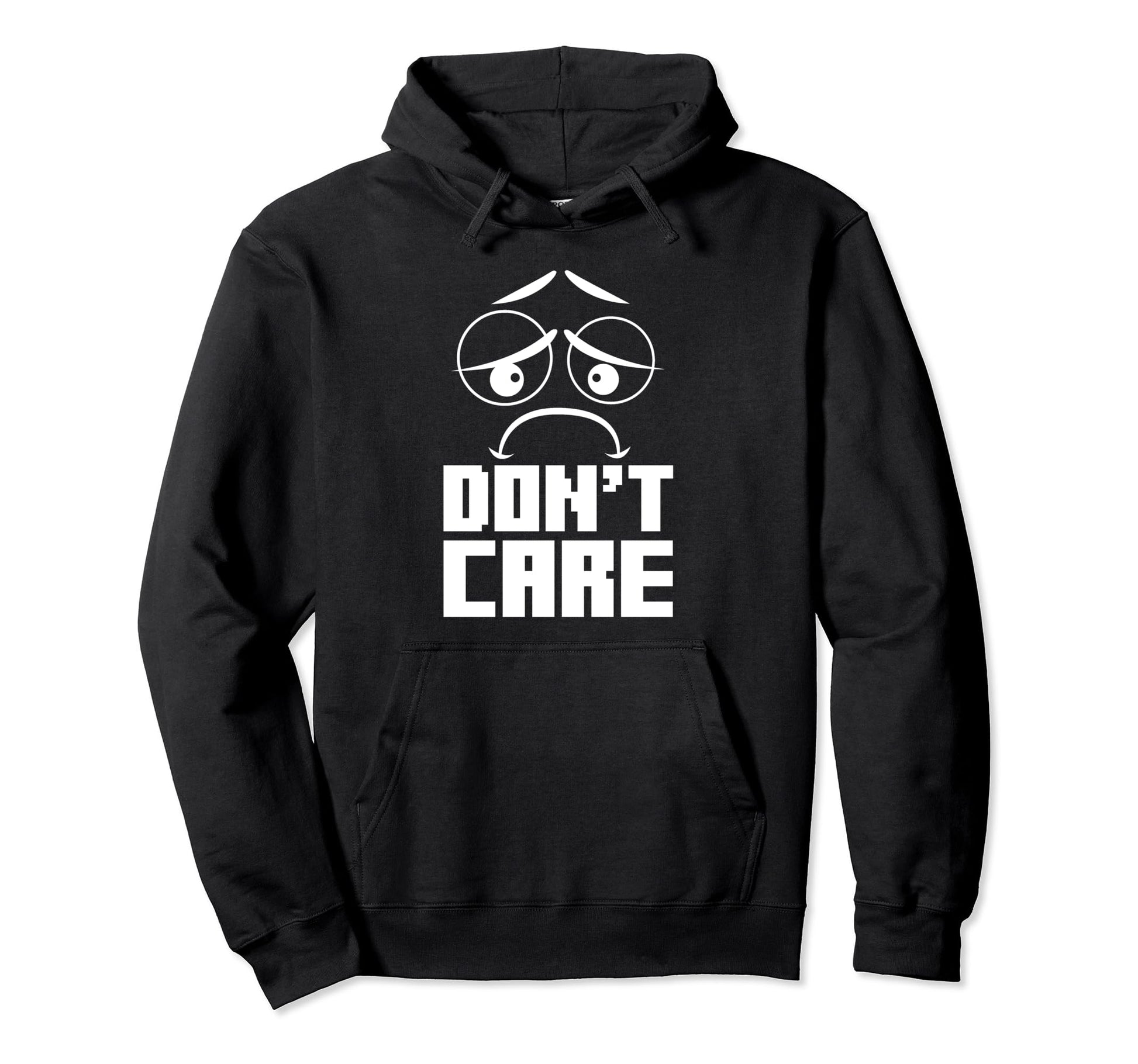 Dont Care Aesthetic Vaporwave Hoodie - Unique Graphic Men Women - T-Shirt, Sweatshirt, Hoodie