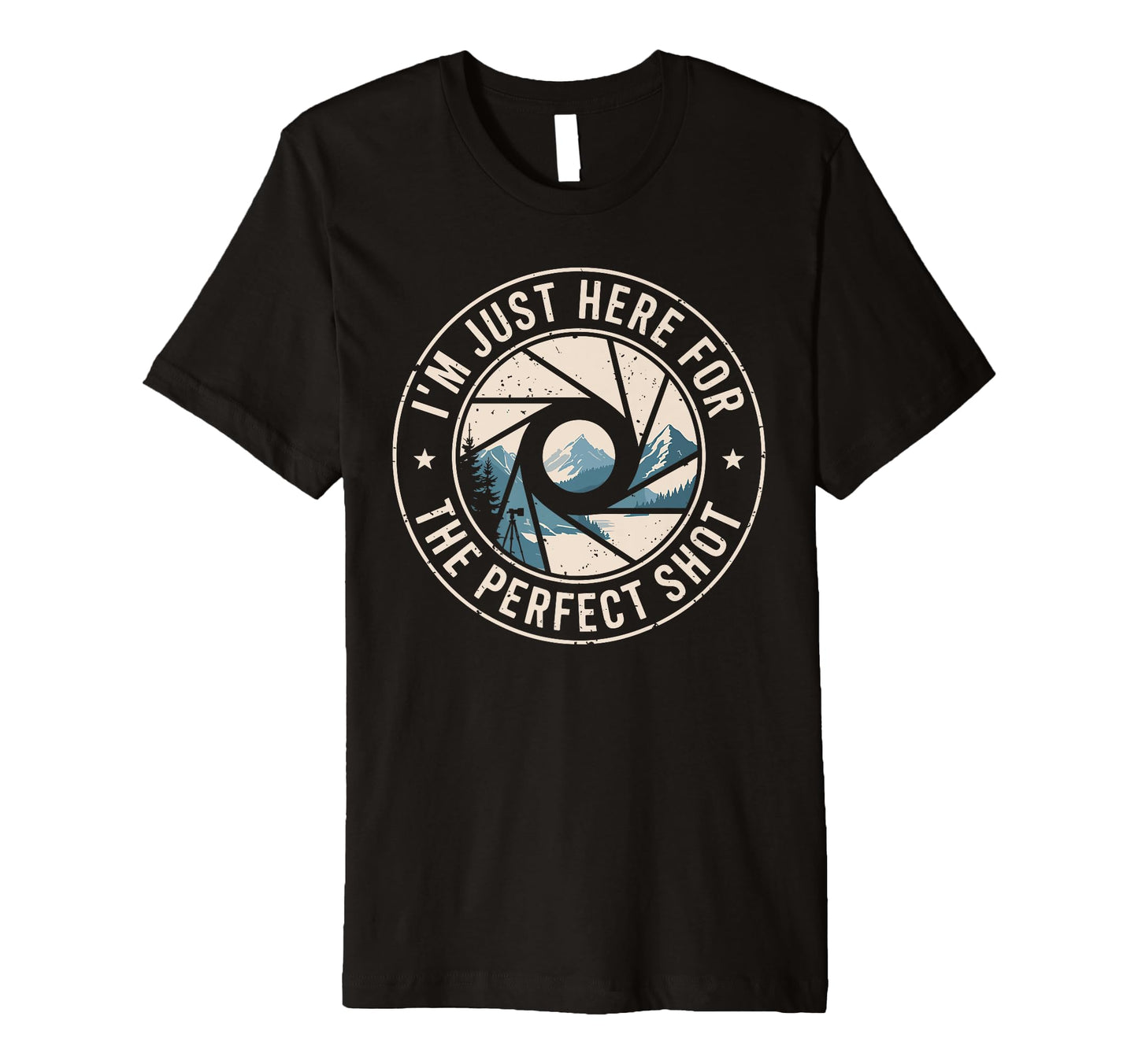 Photography Camera Photographer Lens T-Shirt - Fun Novelty Design Unisex - T-Shirt, Sweatshirt, Hoodie