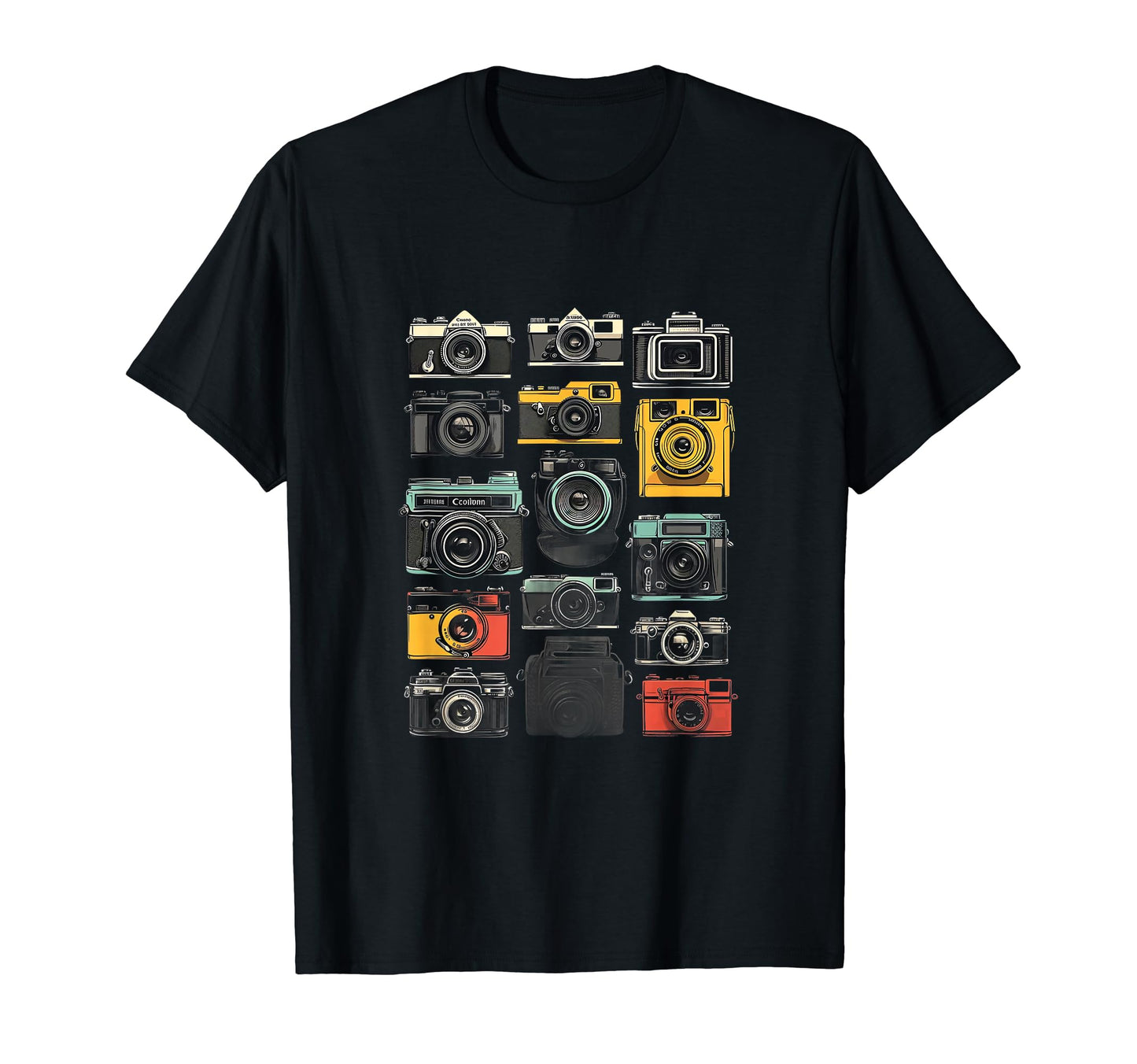 Photography Camera Photographer Cameraman T-Shirt - Trendy Graphic Unisex - T-Shirt, Sweatshirt, Hoodie
