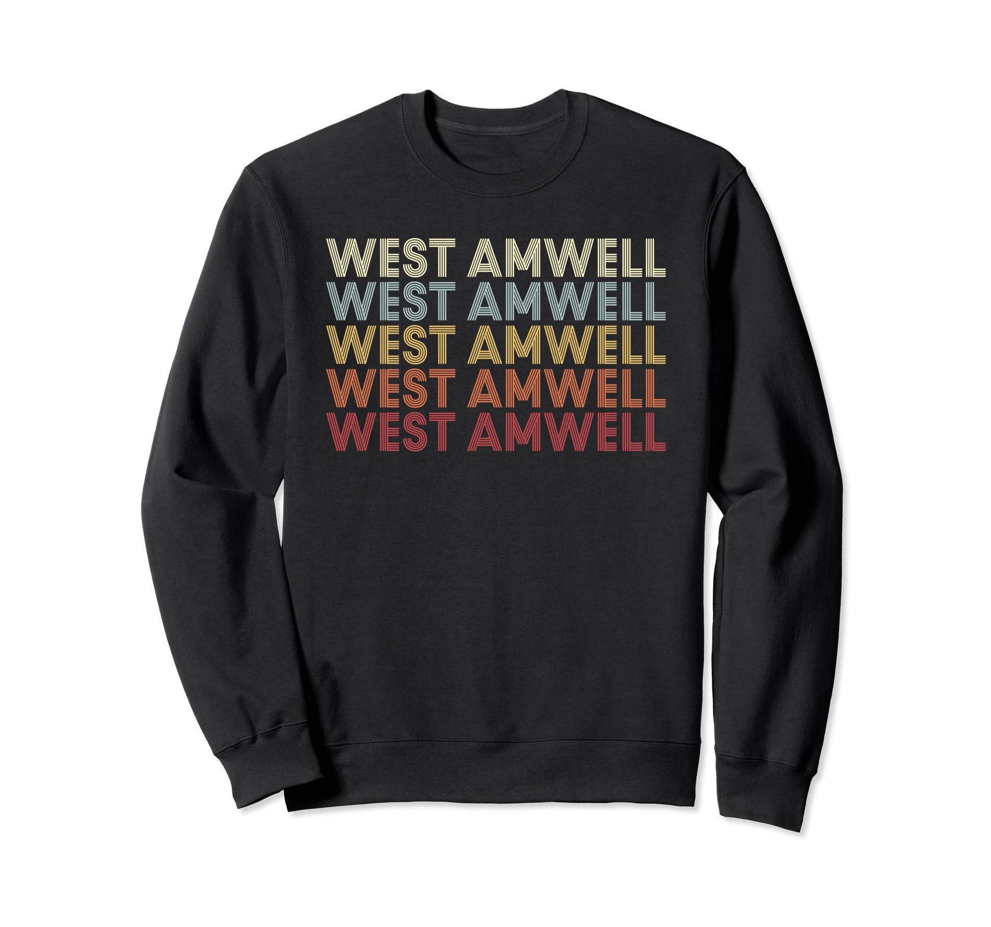 West Amwell New Jersey West Amwell Sweatshirt - Unique Graphic for Adults - T-Shirt, Sweatshirt, Hoodie