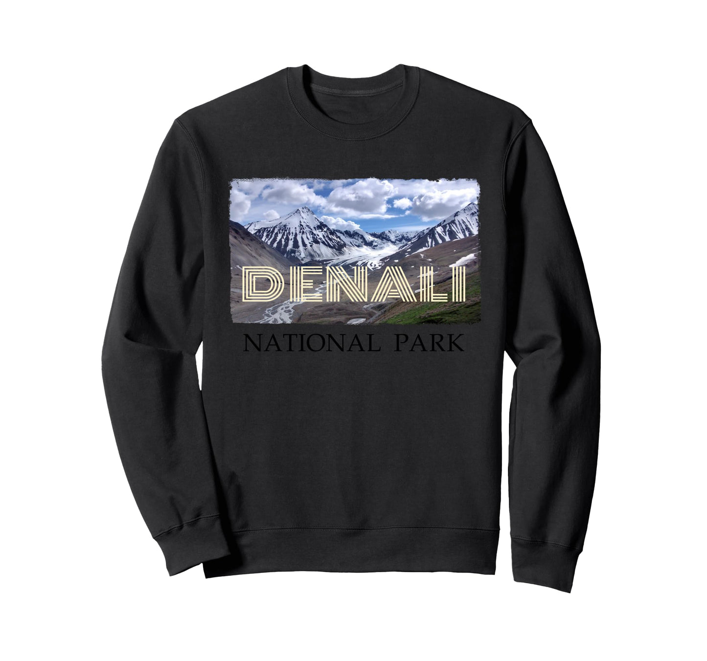 Denali Alaska National Park Sweatshirt - Custom Art Print Unisex - T-Shirt, Sweatshirt, Hoodie