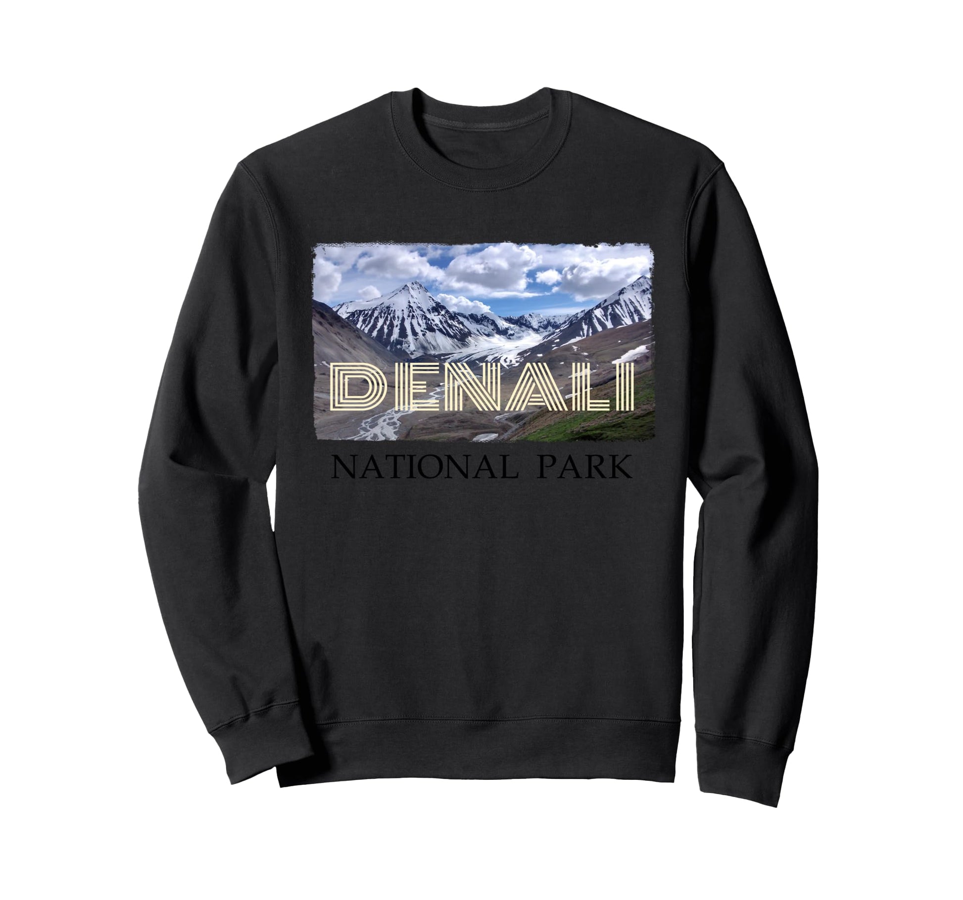 Denali Alaska National Park Sweatshirt - Custom Art Print Unisex - T-Shirt, Sweatshirt, Hoodie