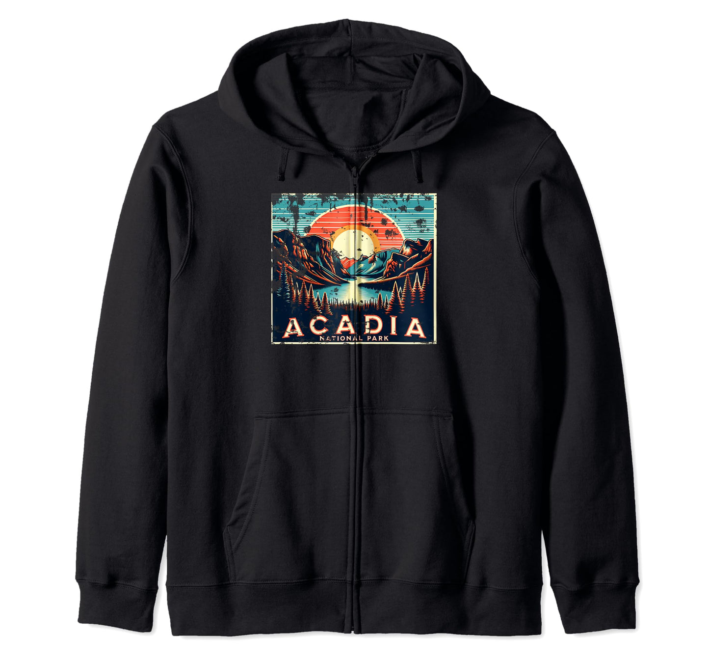 Acadia National Park Maine Usa Sweatshirt - Novelty Apparel Men Women - T-Shirt, Sweatshirt, Hoodie