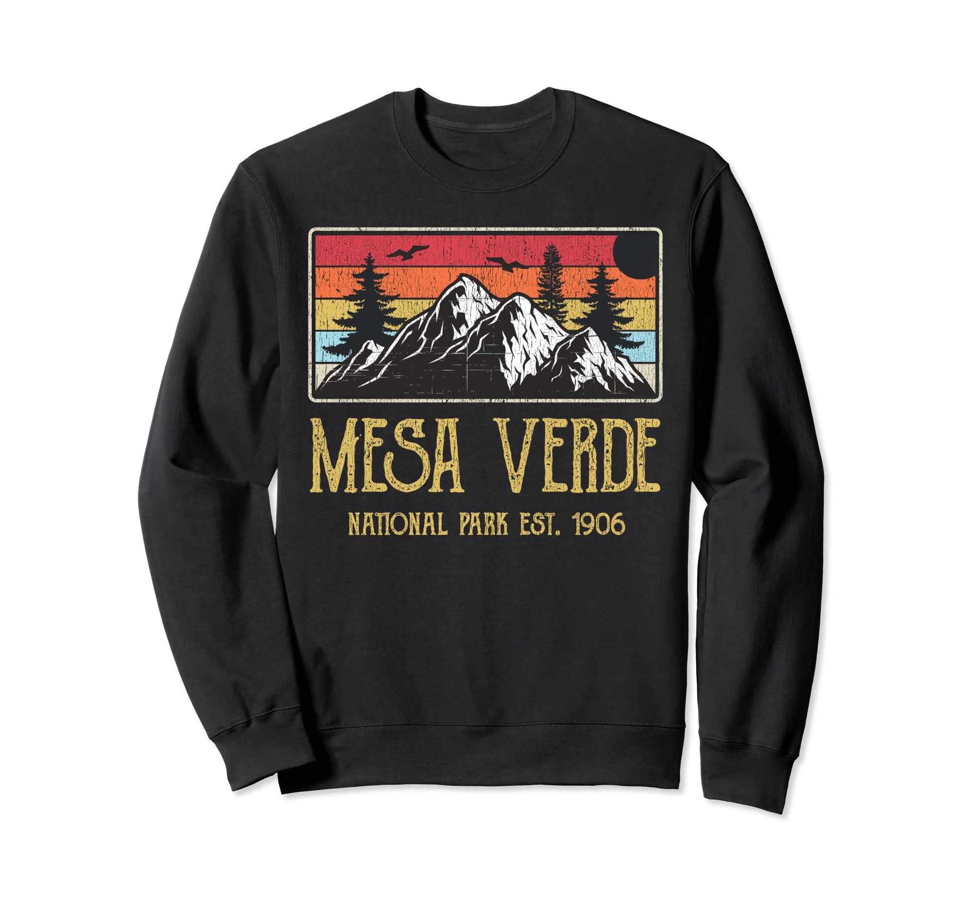Mesa Verde National Park Mountains Sweatshirt - Novelty Apparel for Adults - T-Shirt, Sweatshirt, Hoodie