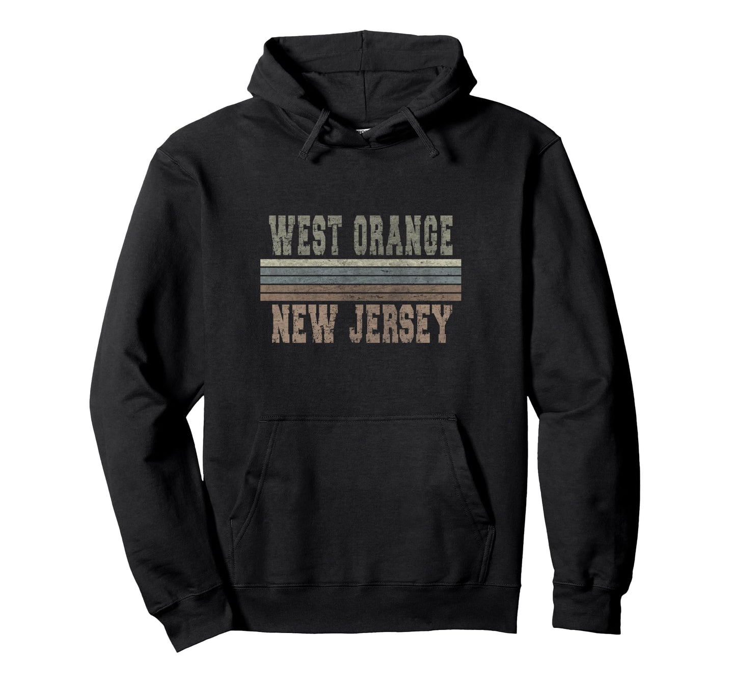 West Orange New Jersey Hoodie - Graphic Print for Adults - T-Shirt, Sweatshirt, Hoodie