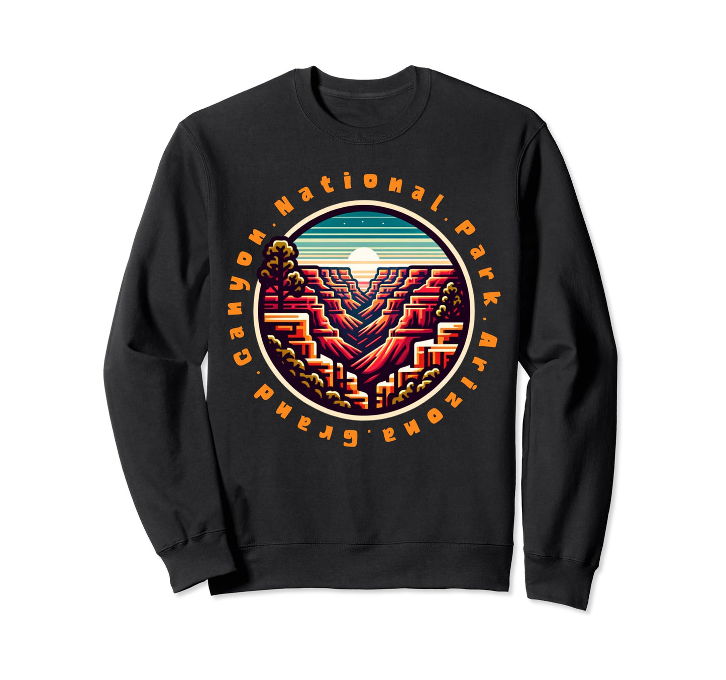 Arizona Souvenir Grand Canyon National Sweatshirt - Trendy Graphic Unisex - T-Shirt, Sweatshirt, Hoodie