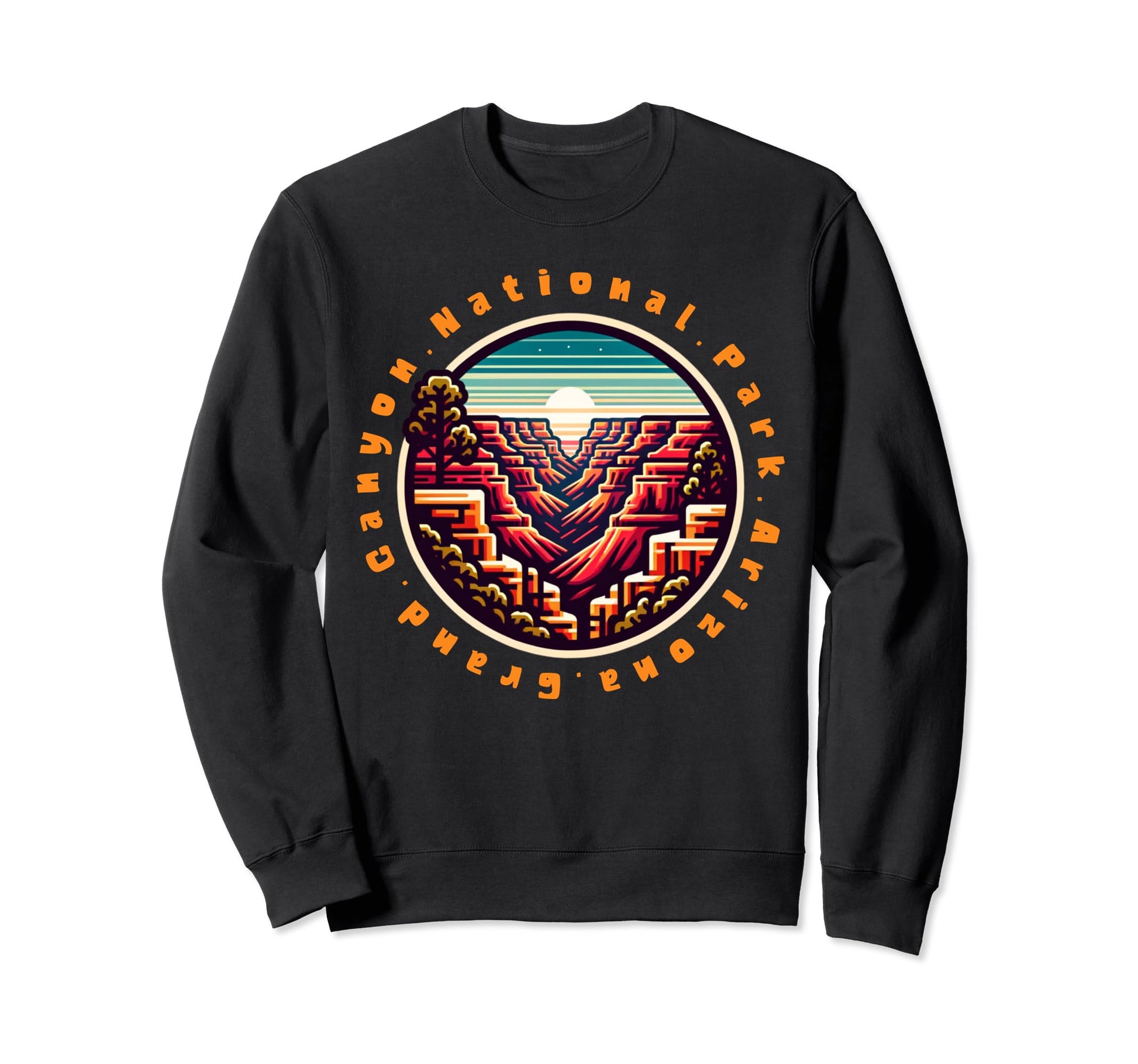 Arizona Souvenir Grand Canyon National Sweatshirt - Trendy Graphic Unisex - T-Shirt, Sweatshirt, Hoodie