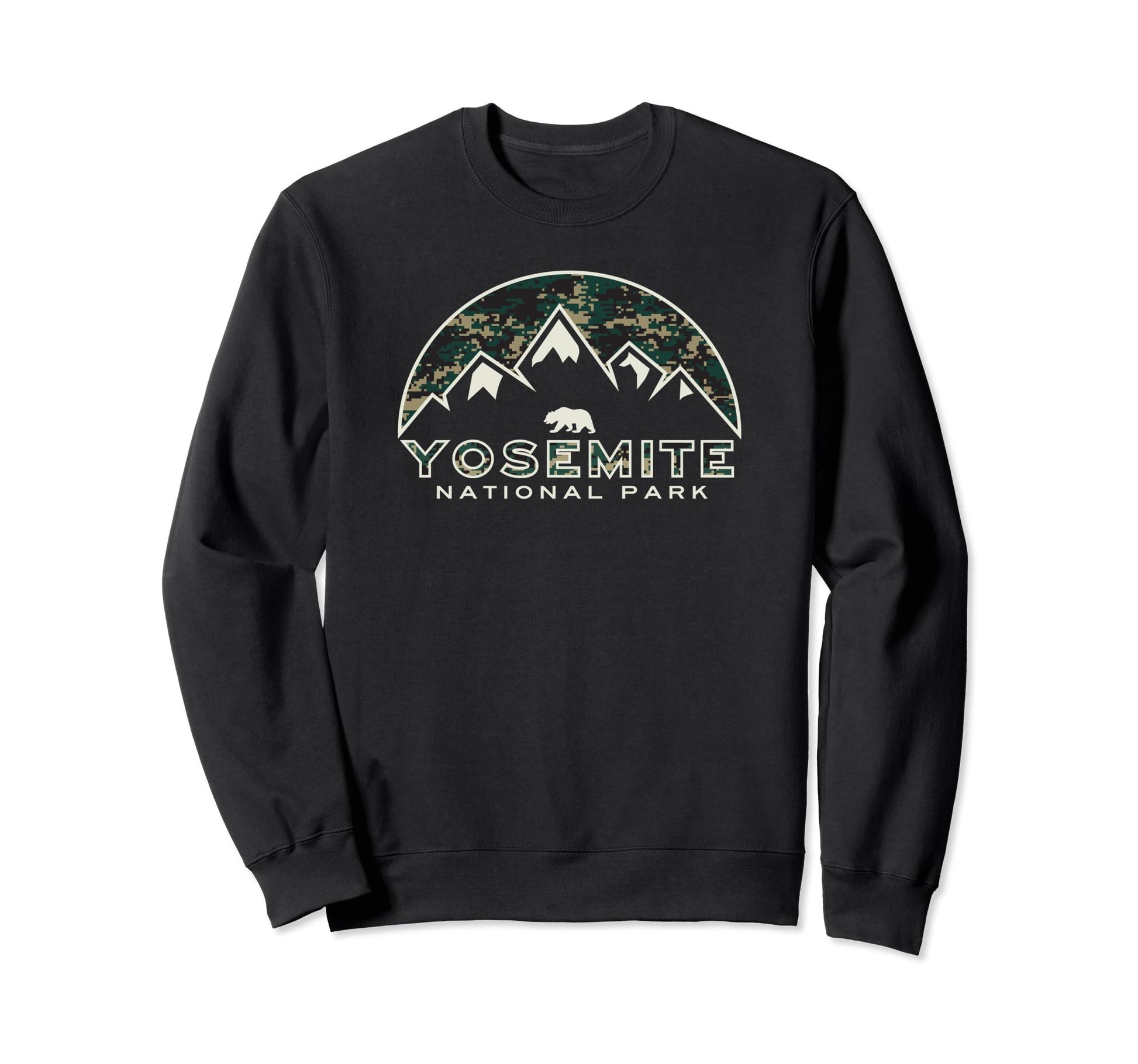 Yosemite National Park Mountain Sweatshirt - Unique Graphic for Adults - T-Shirt, Sweatshirt, Hoodie