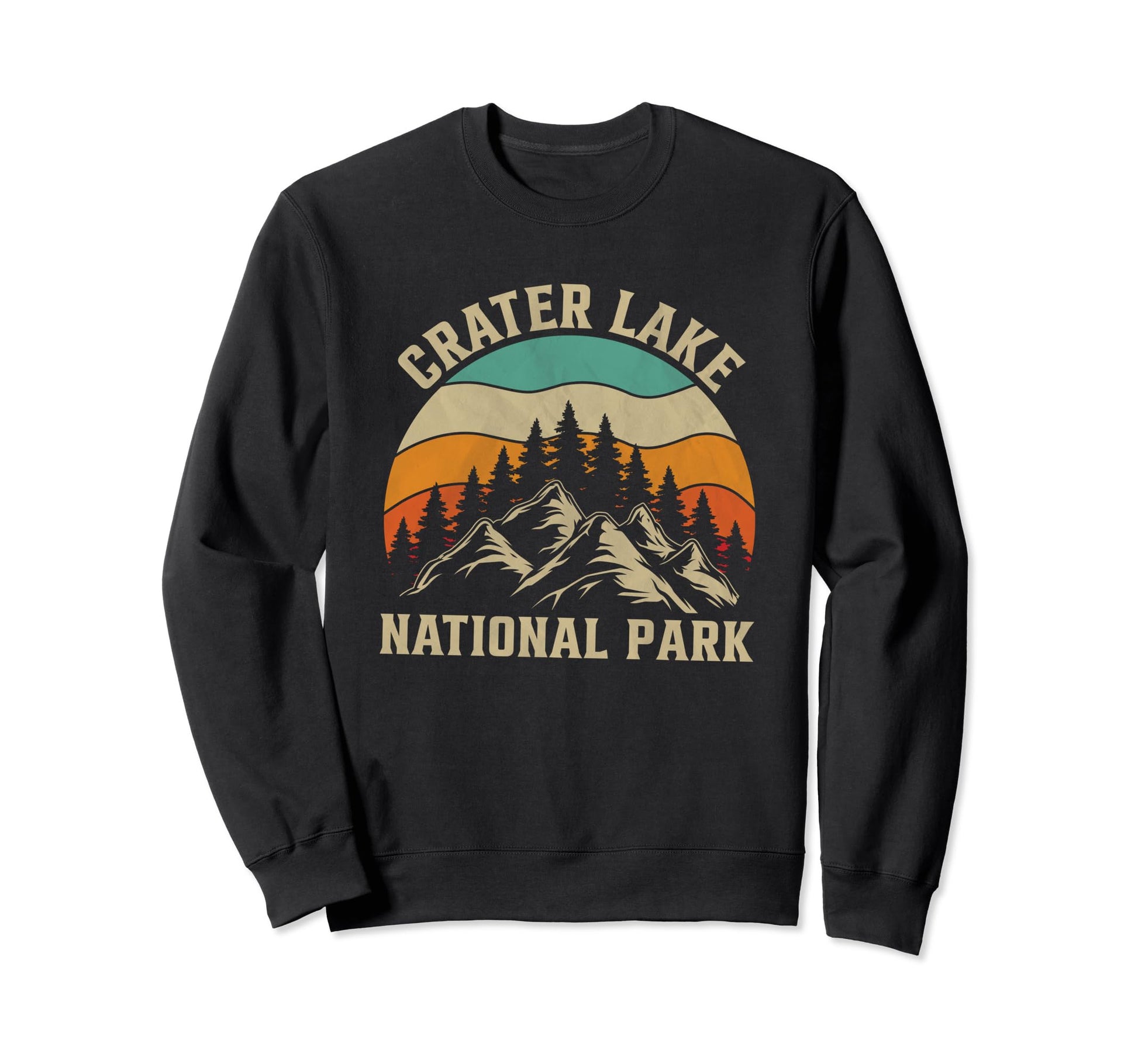 Crater Lake National Park Sweatshirt - Graphic Print Unisex - T-Shirt, Sweatshirt, Hoodie