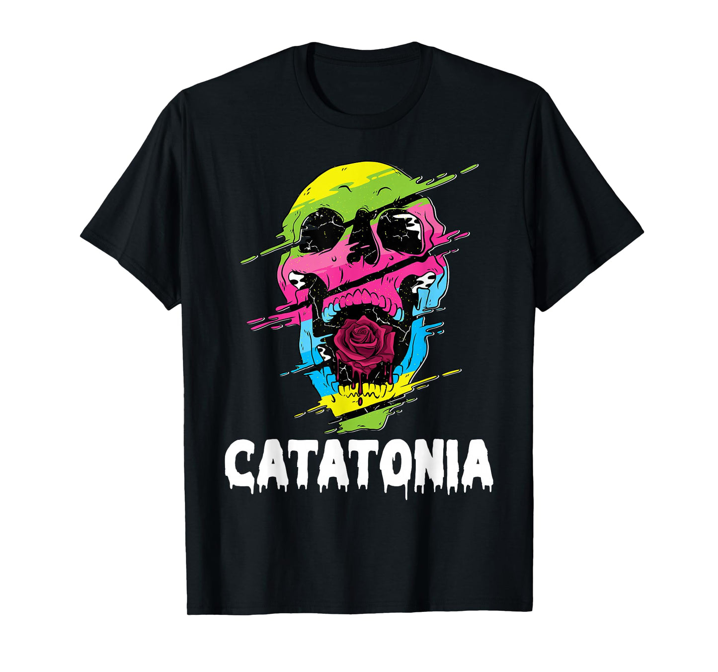 Catatonia Indie Aesthetic Vaporwave T-Shirt - Unique Graphic Men Women - T-Shirt, Sweatshirt, Hoodie