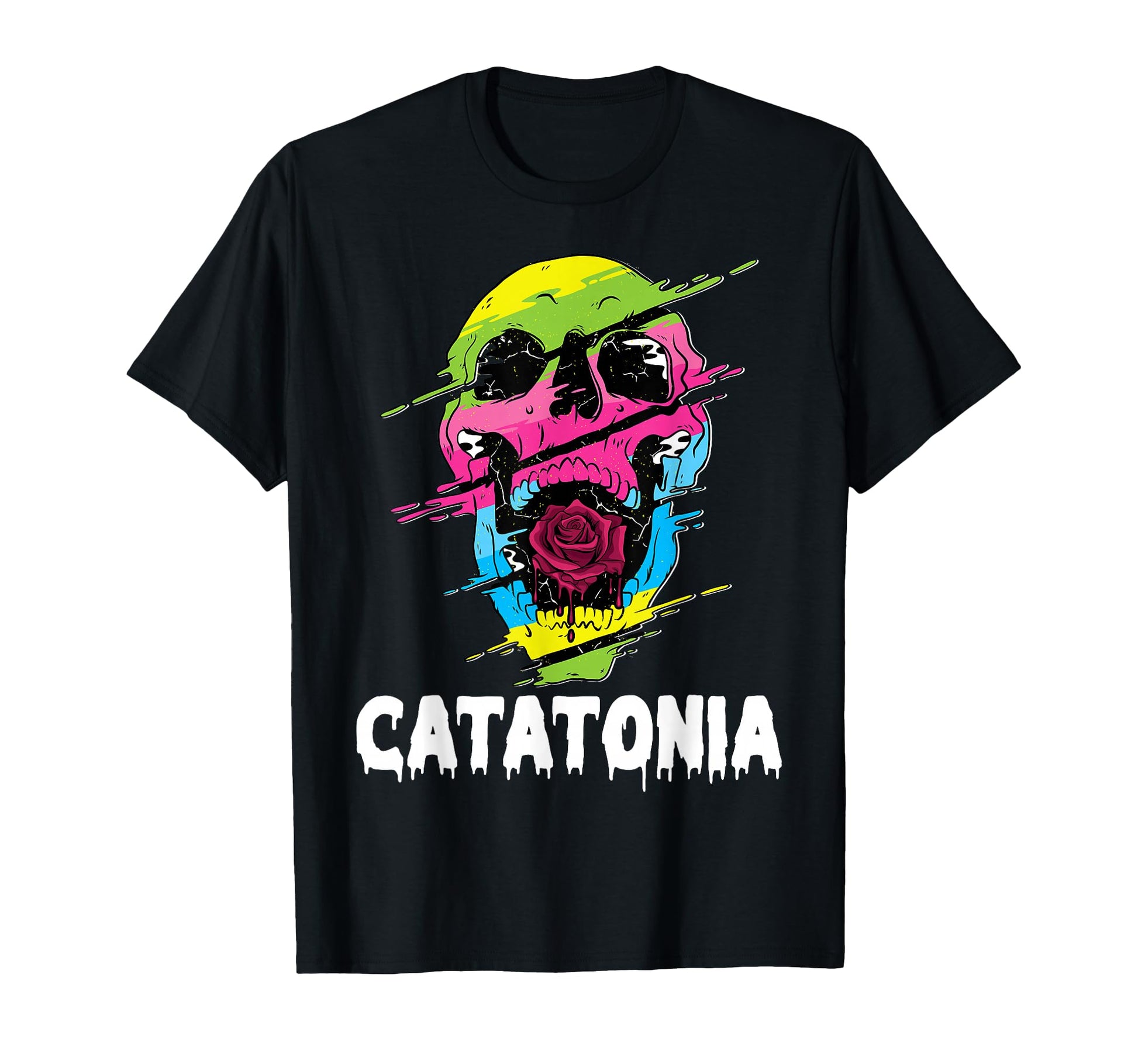 Catatonia Indie Aesthetic Vaporwave T-Shirt - Unique Graphic Men Women - T-Shirt, Sweatshirt, Hoodie