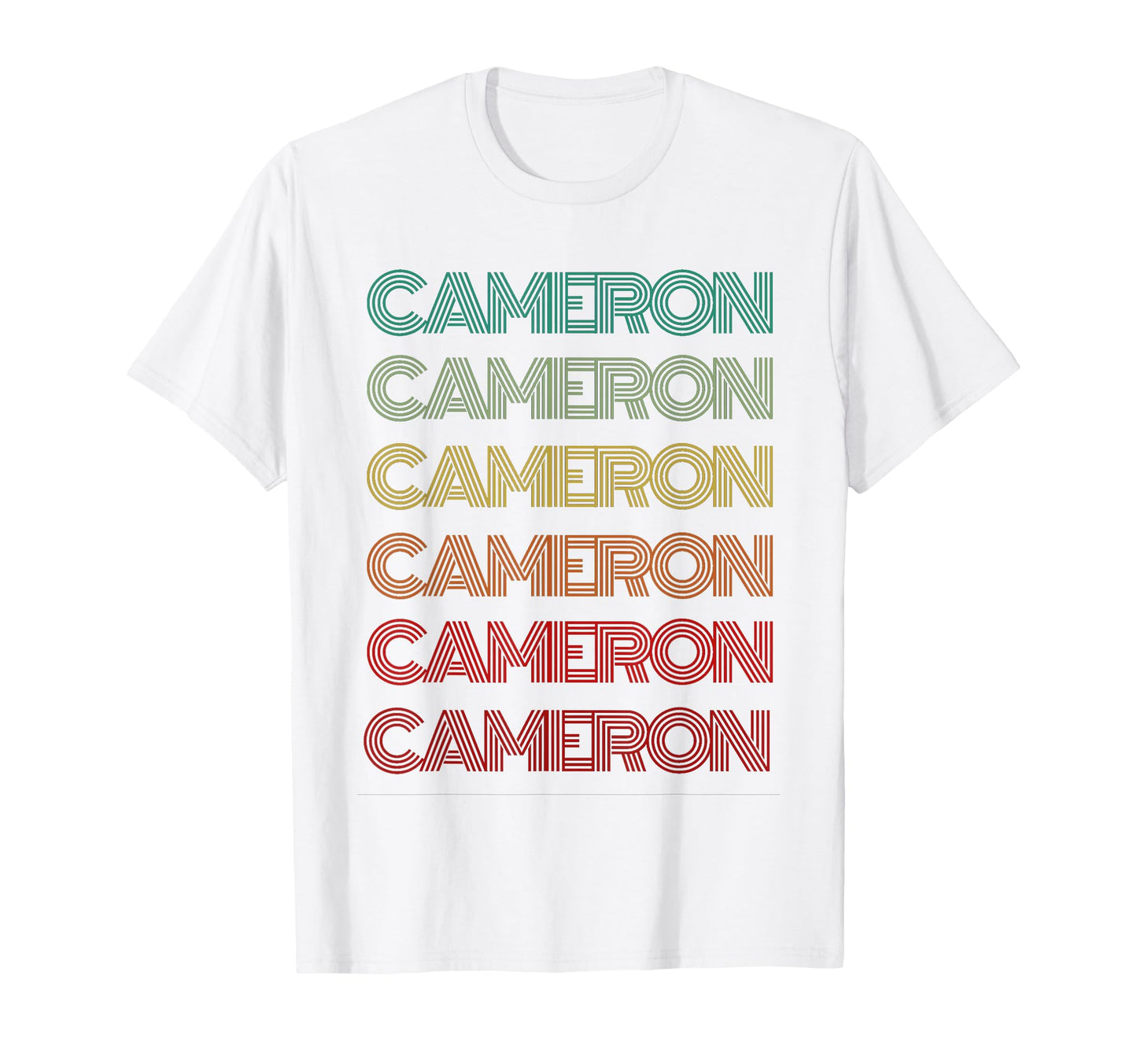 First Name Cameron Personalized Birthday T-Shirt - Custom Art Print Unisex - T-Shirt, Sweatshirt, Hoodie