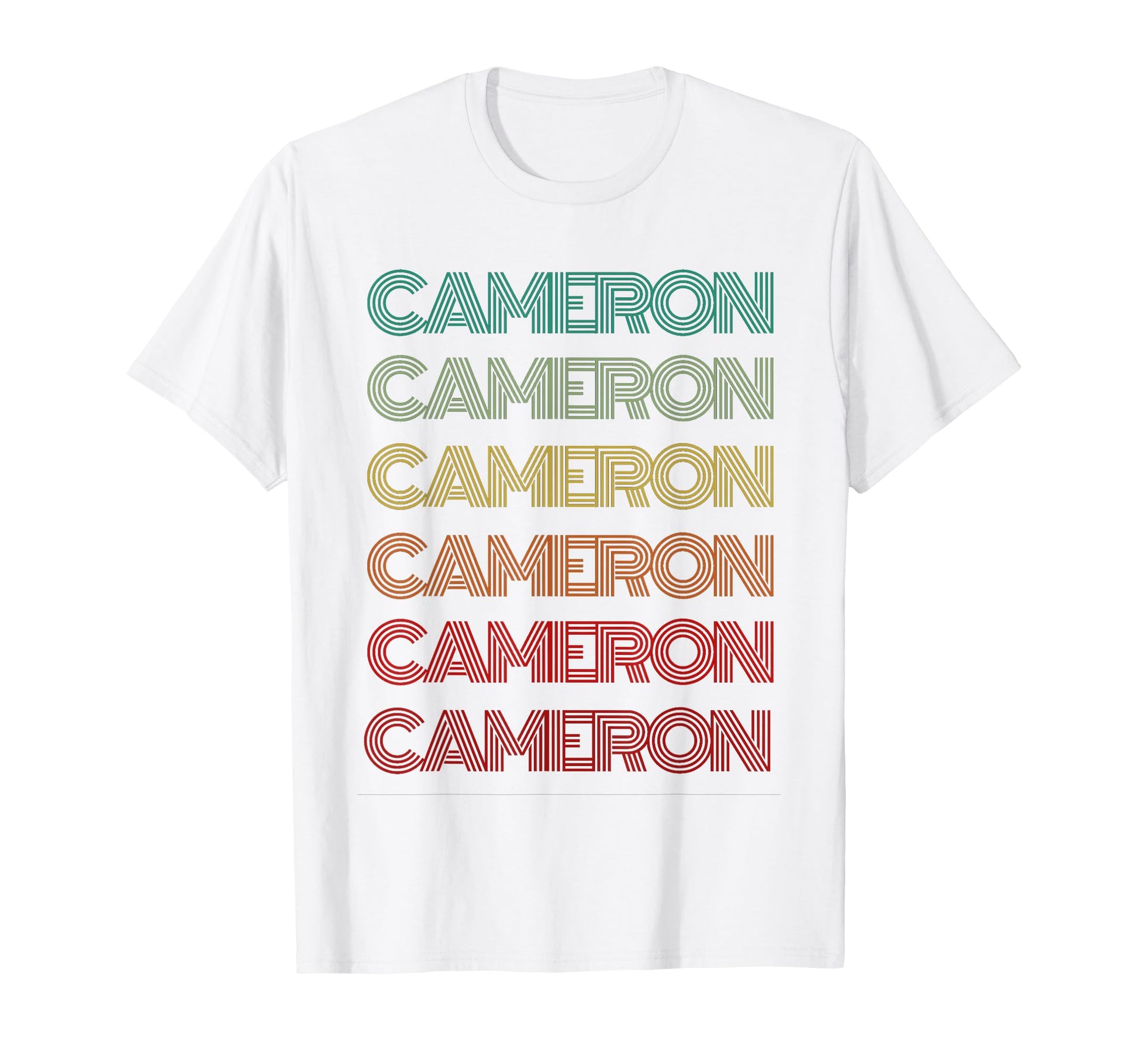 First Name Cameron Personalized Birthday T-Shirt - Custom Art Print Unisex - T-Shirt, Sweatshirt, Hoodie