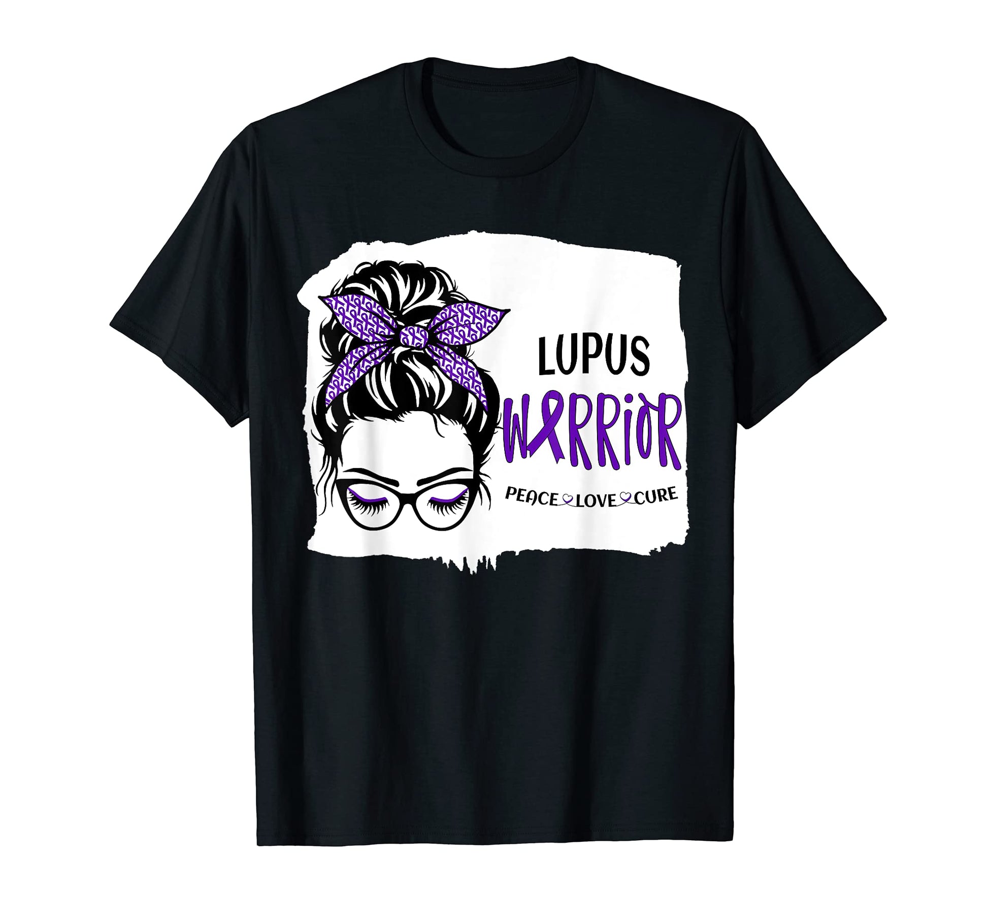 Lupus Warrior Awareness Support Messy T-Shirt - Streetwear Style Men Women - T-Shirt, Sweatshirt, Hoodie