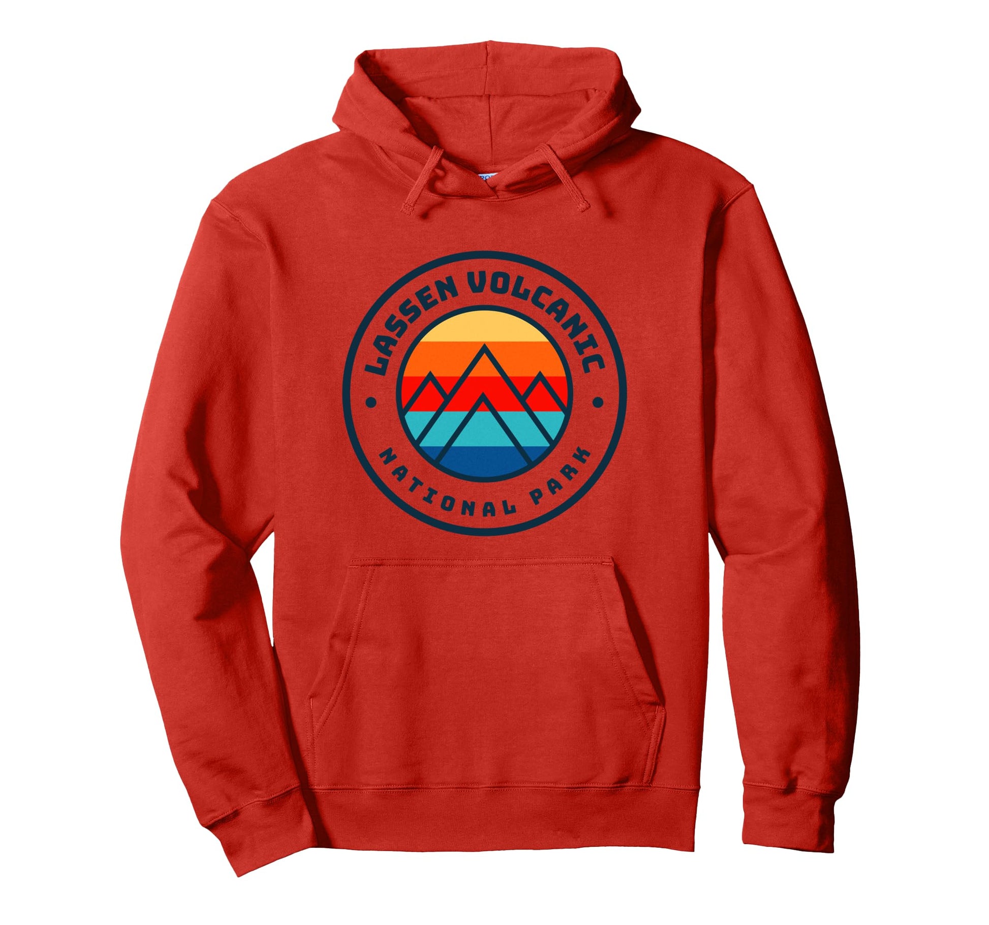 Lassen Volcanic National Park Ca Hoodie - Custom Art Print for Adults - T-Shirt, Sweatshirt, Hoodie