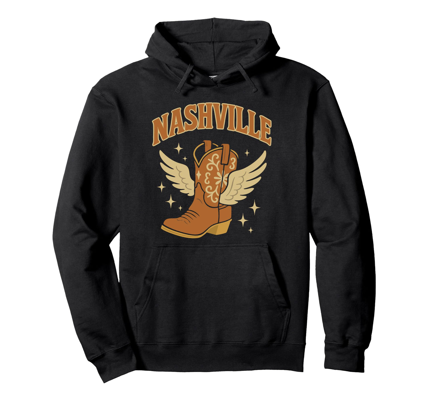Nashville Cowgirl Boots Western Country Hoodie - Unique Graphic Men Women - T-Shirt, Sweatshirt, Hoodie