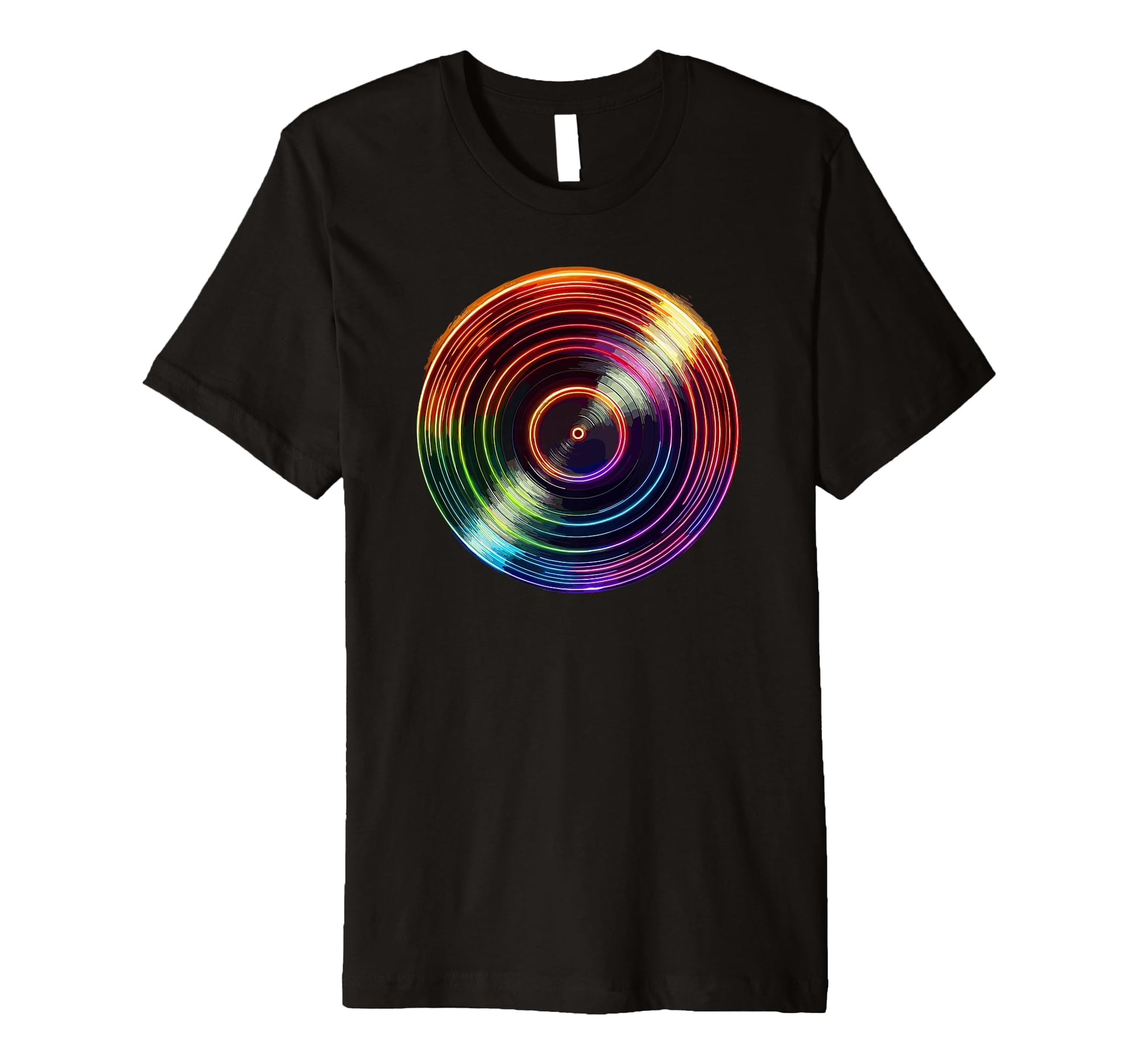 Vinyl Disc Record Player Music T-Shirt - Novelty Apparel for Adults - T-Shirt, Sweatshirt, Hoodie